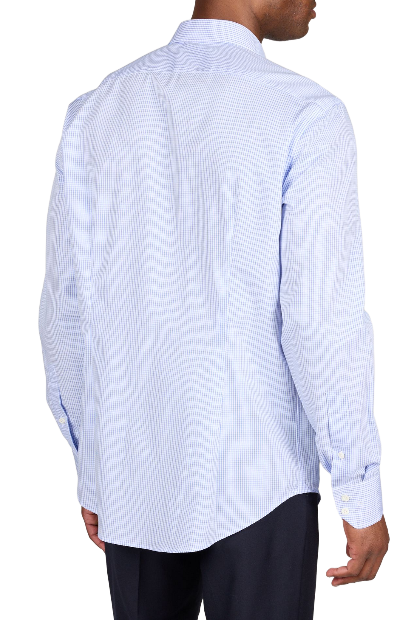 Check cotton Shirt VAN LAACK Blue