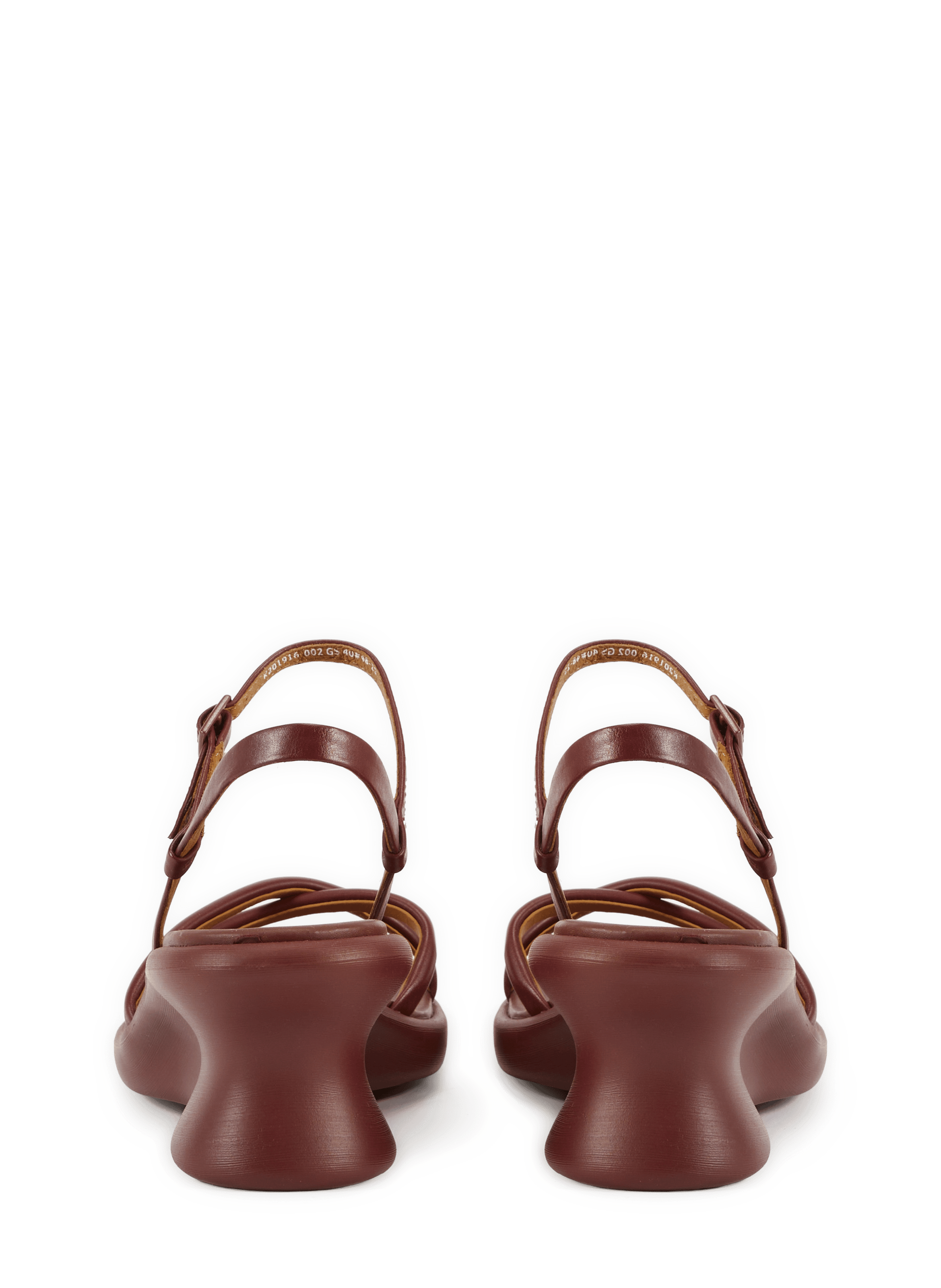 Sandales à talon Louise en cuir CAMPER Rouge