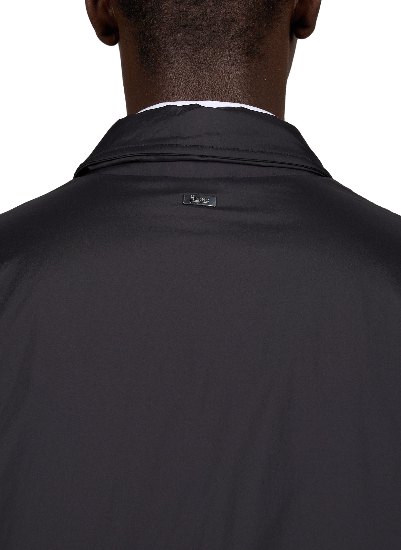 Surchemise boutonnée à col classique HERNO Bleu