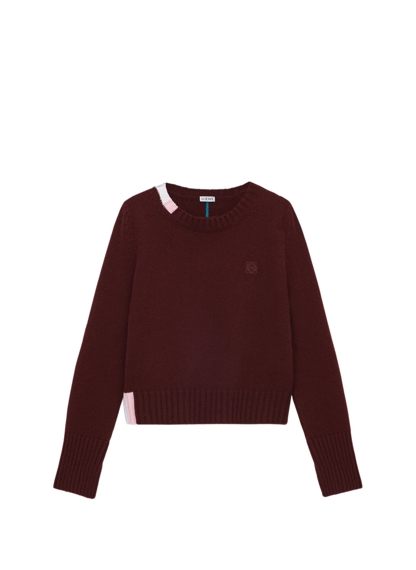 Straight cashmere sweater LOEWE Red