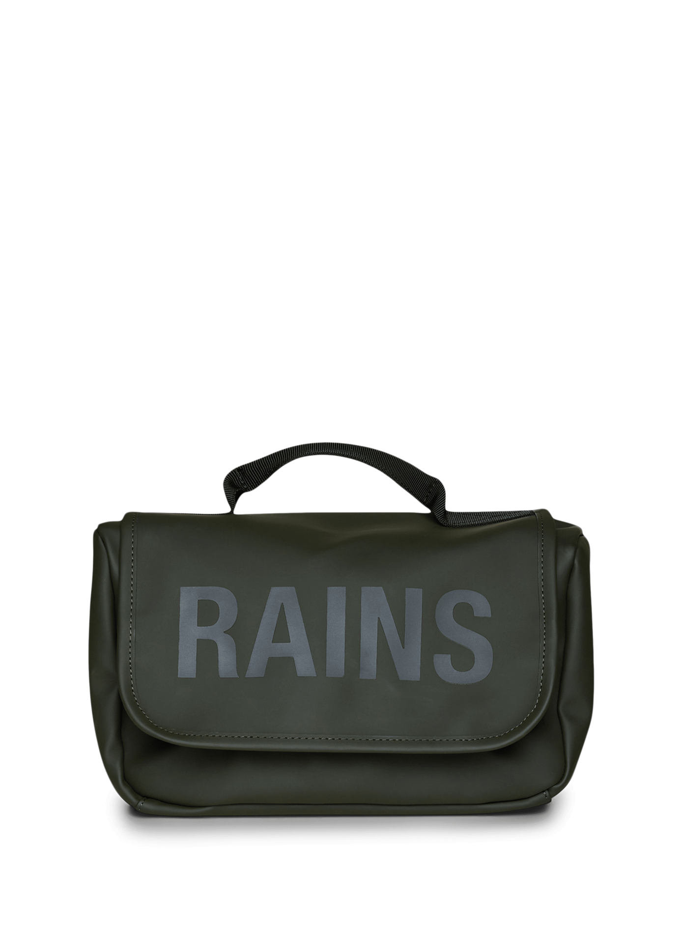 Trousse de toilette à poignée RAINS Vert