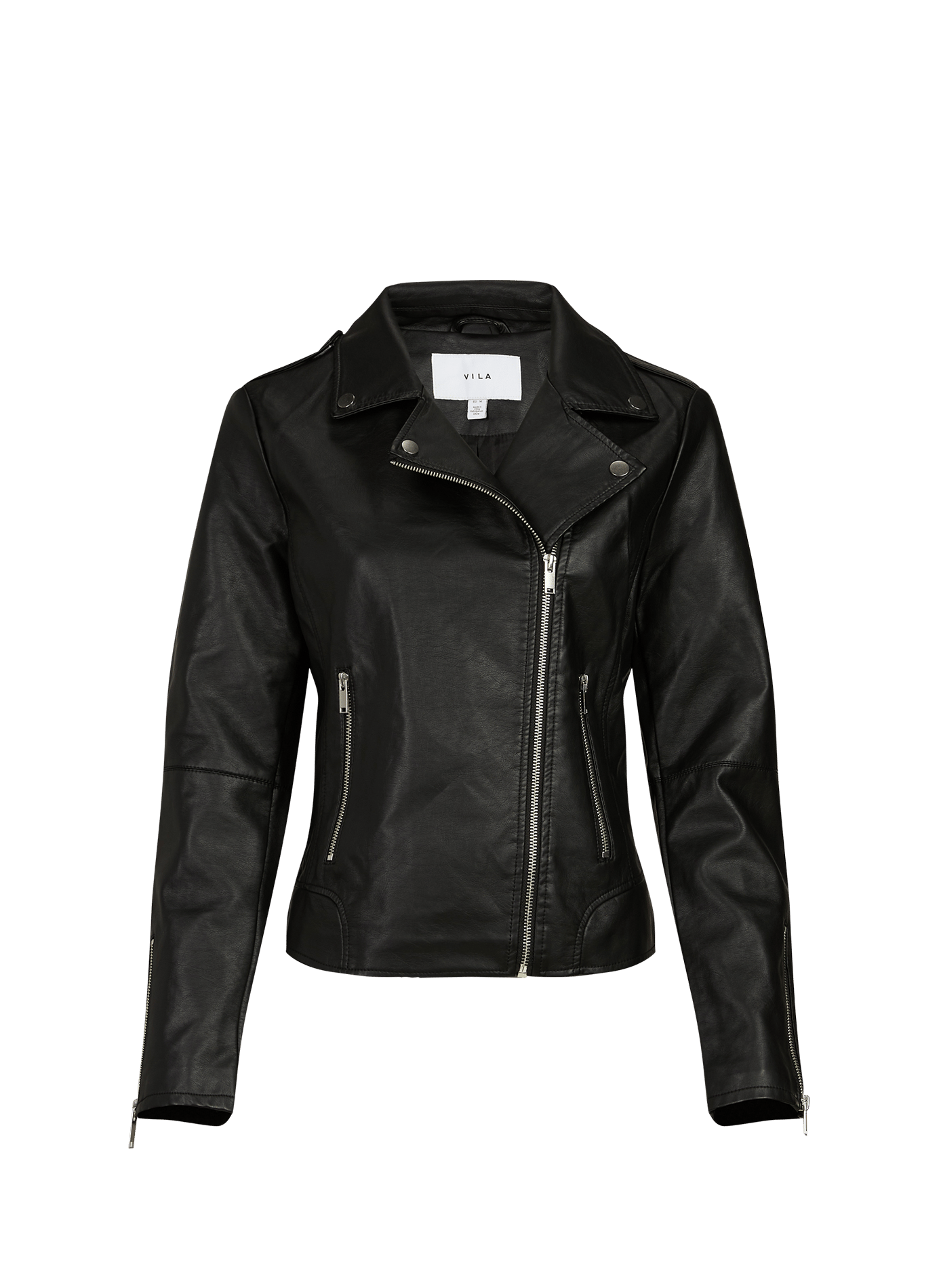 Veste zippée manches longues VILA Noir