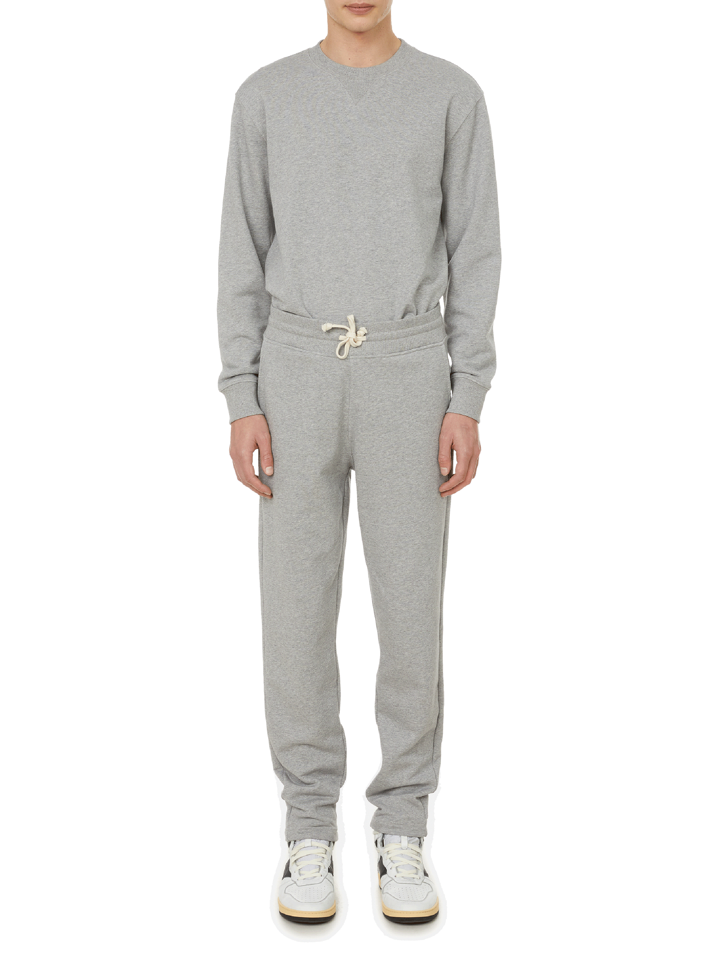 Pantalon de jogging en coton organique Moll AU PRINTEMPS PARIS Gris
