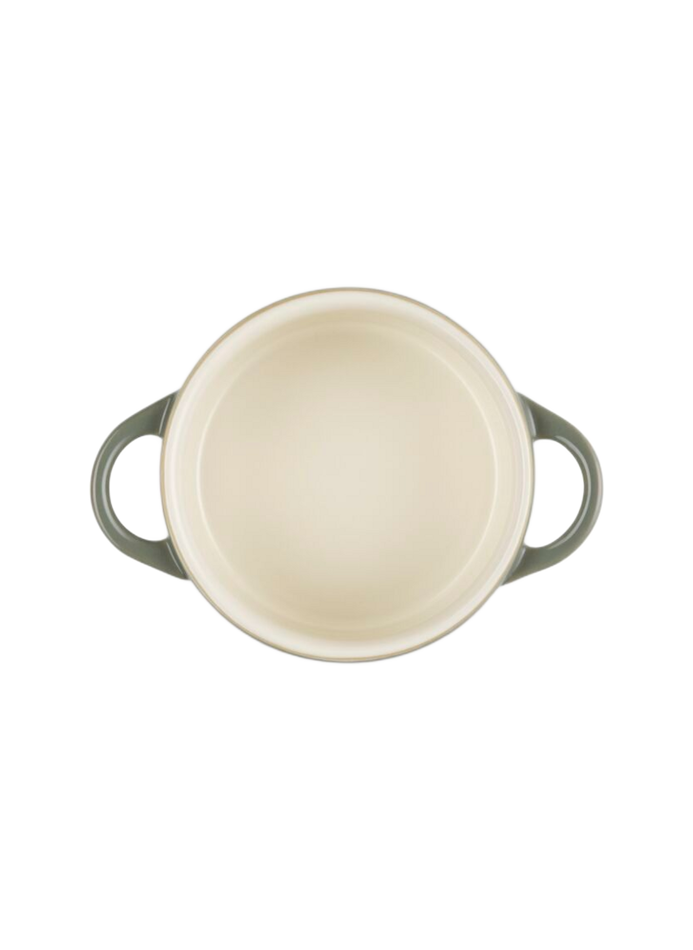 Mini-Kochtopf aus Keramik LE CREUSET Grun
