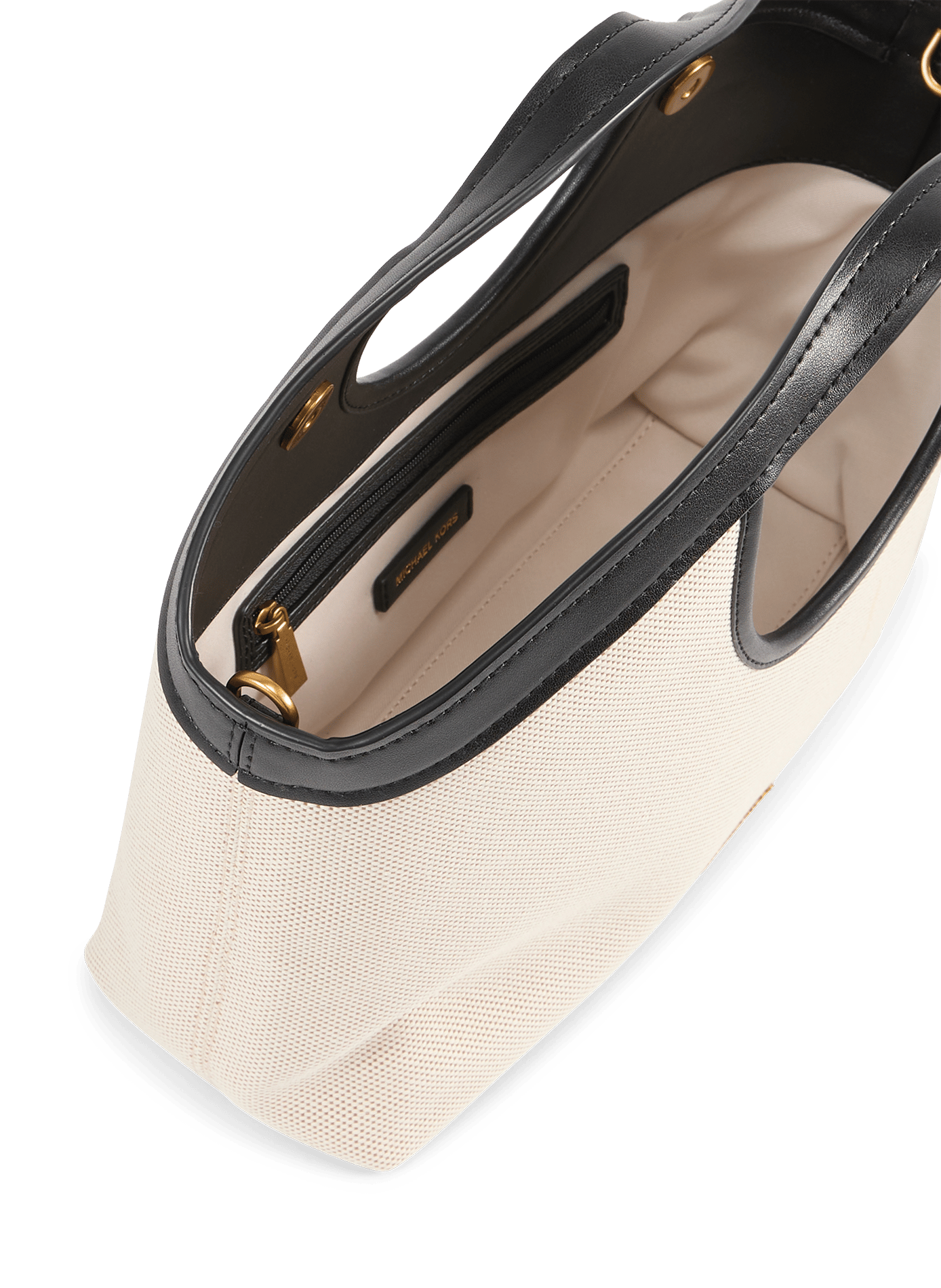Sac à main Haddie en coton mélangé MICHAEL KORS Blanc