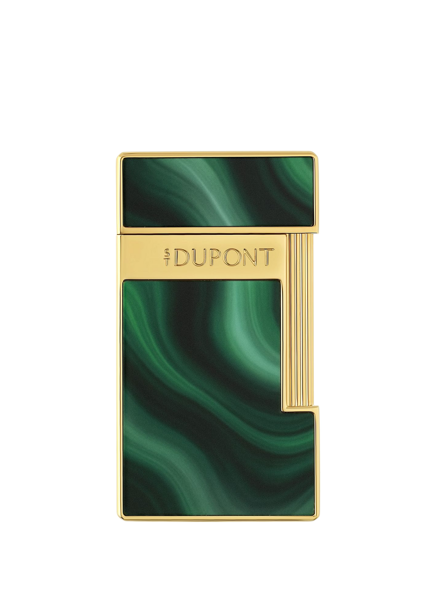 Slimmy Lacquered Geode Lighter S.T. DUPONT Green