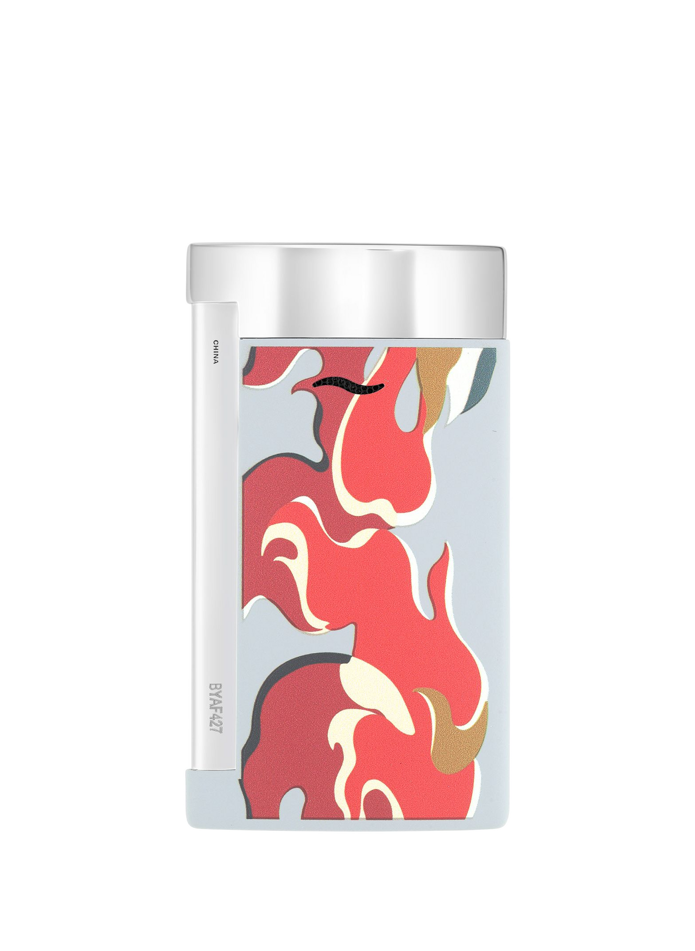 Matte Slim 7 Camo Lighter S.T. DUPONT Red