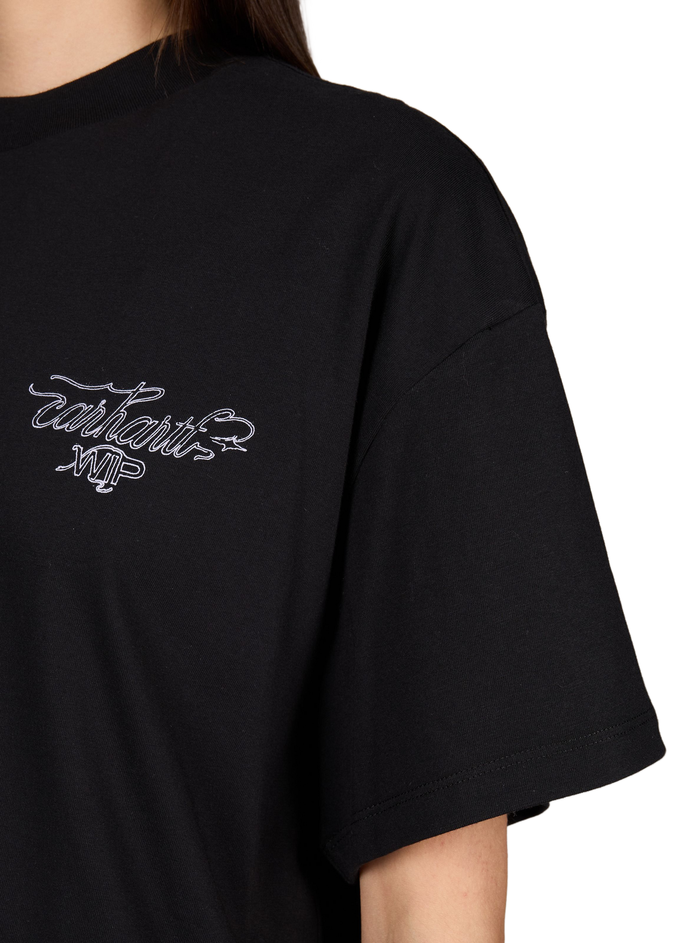 Screen-printed back t-shirt CARHARTT WIP Black