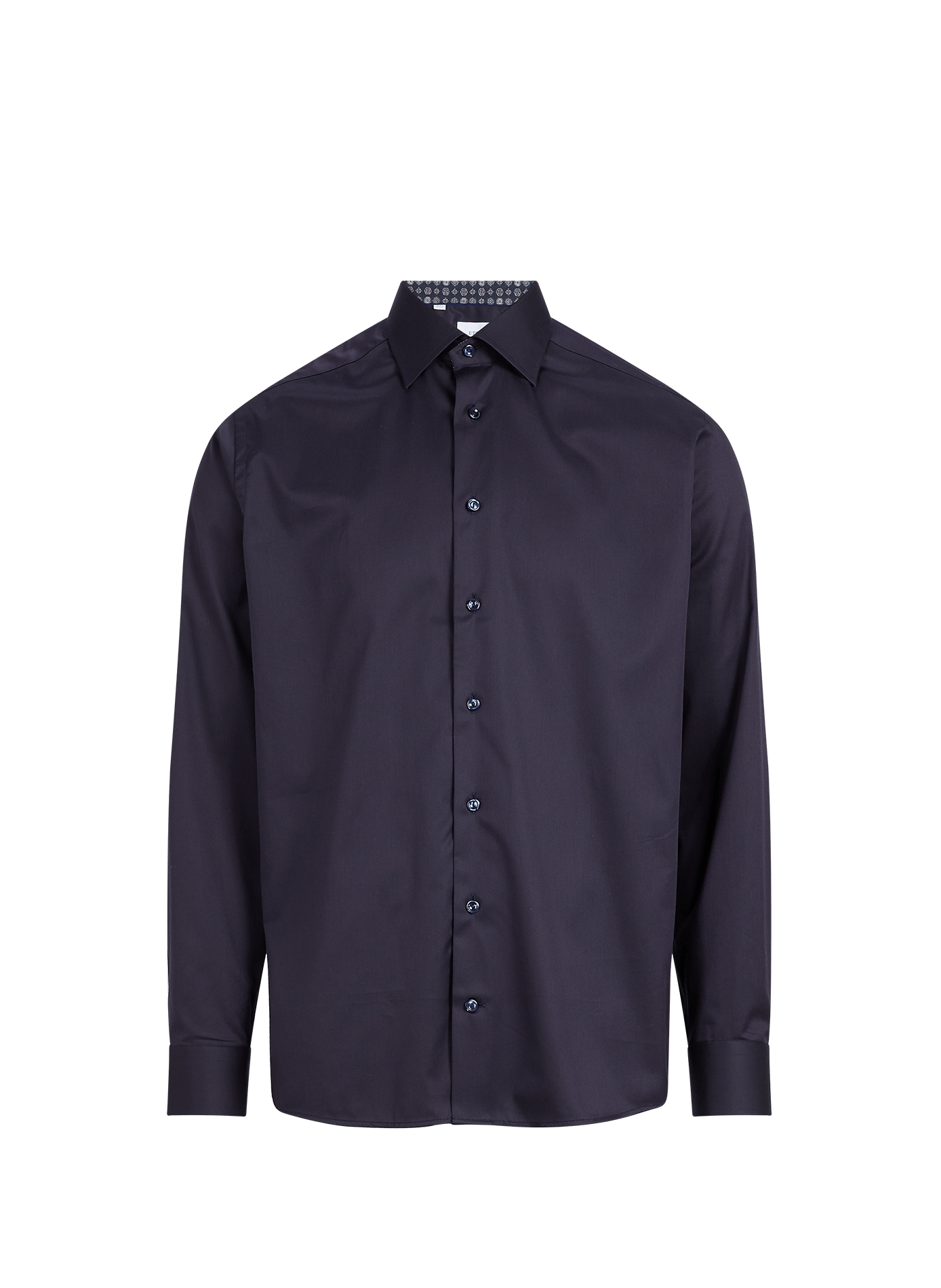 Solid button-down shirt ETON Blue