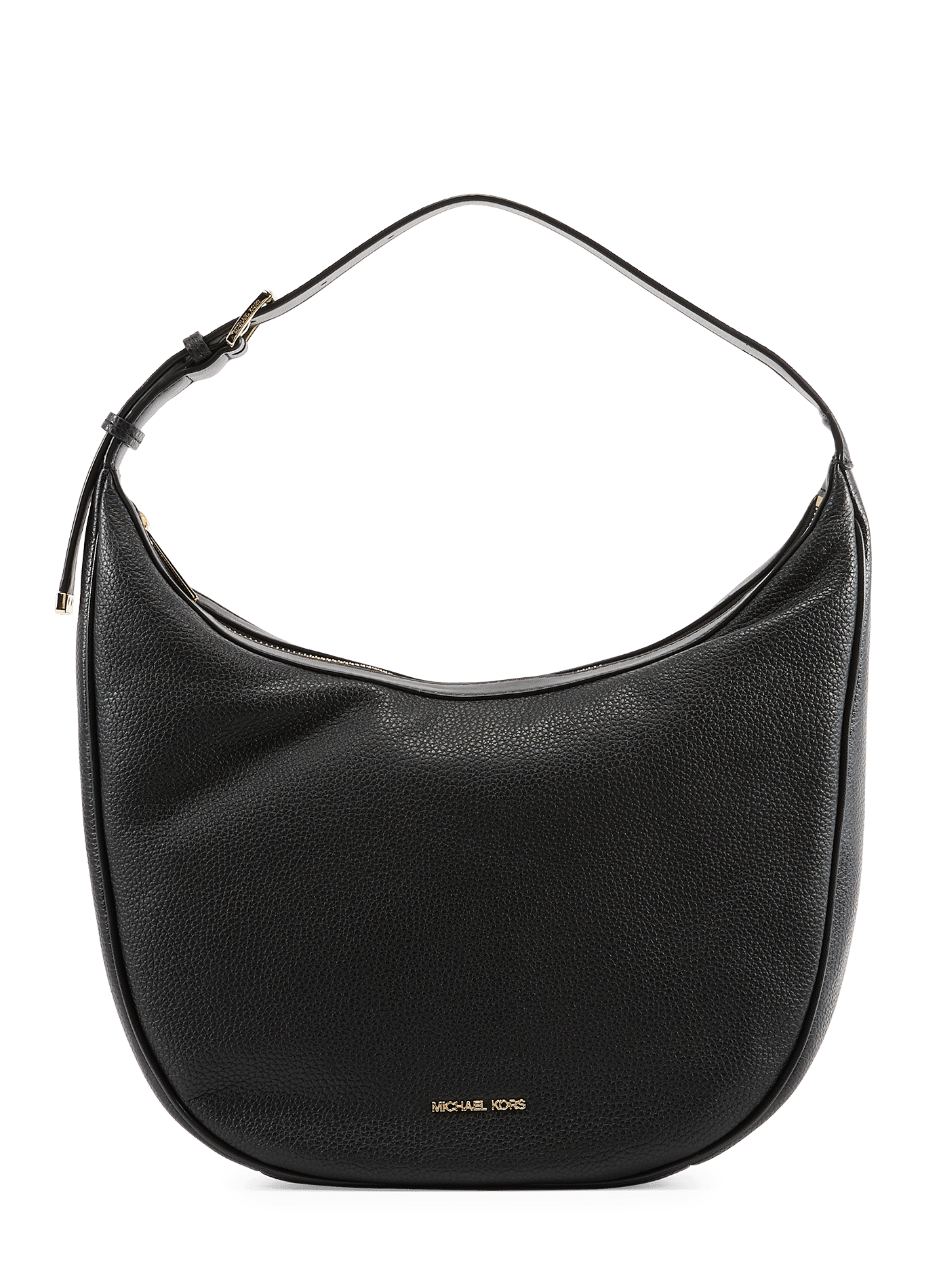 Sac Skye porté épaule en cuir MICHAEL KORS Noir