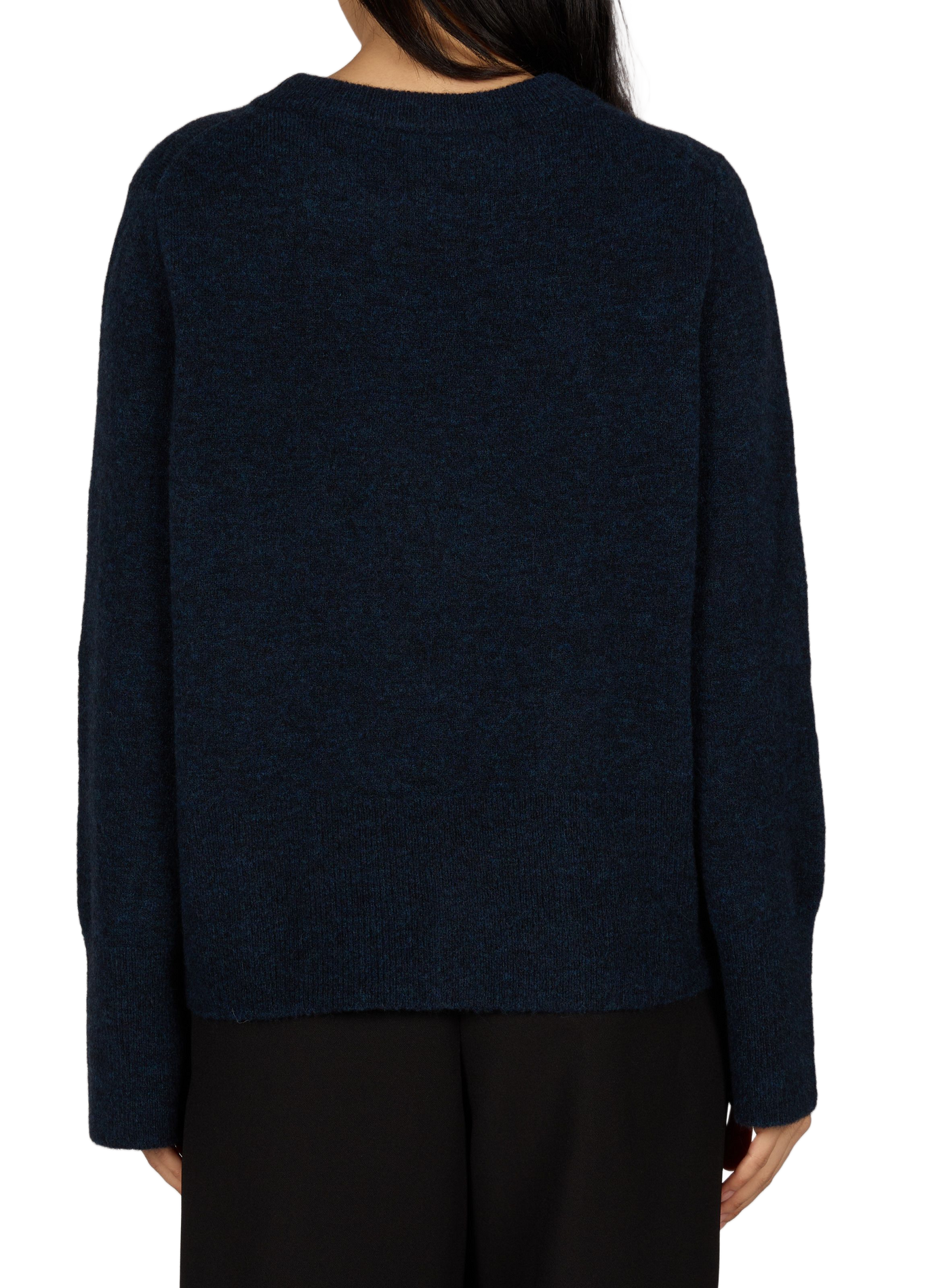 Straight-fit sweater in a wool and alpaca blend CLOSED Blue