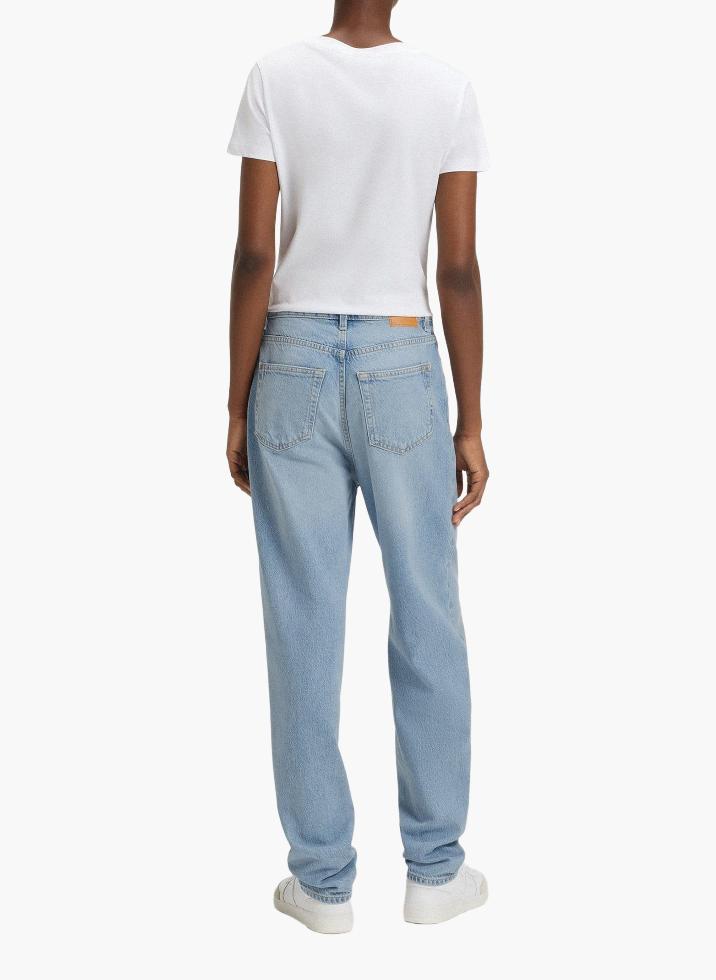 Jean slim en coton mélangé BOSS Bleu