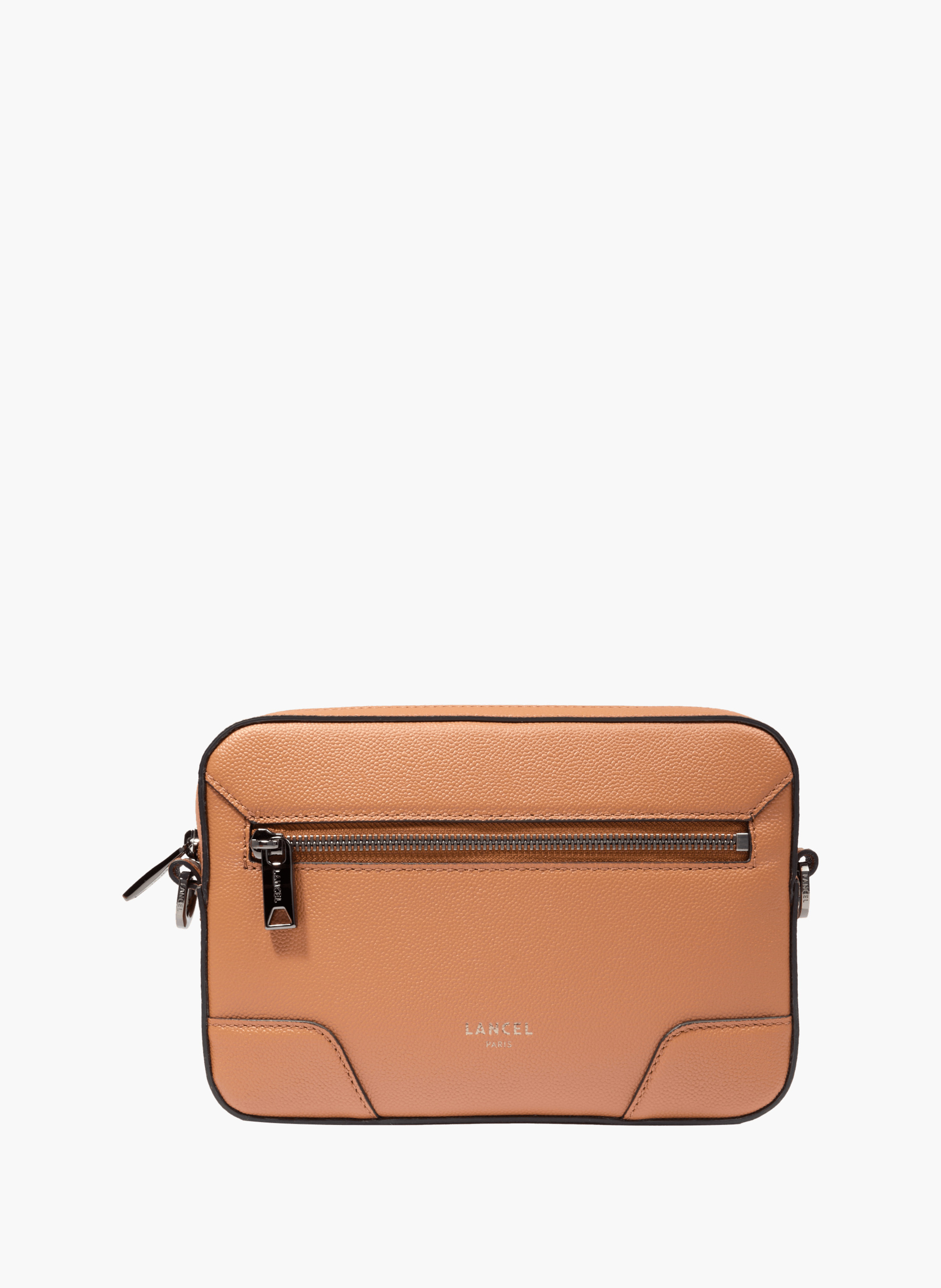 Sac caméra charlie de lancel en cuir LANCEL Marron