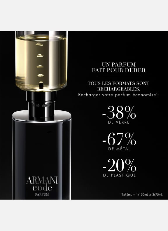 Armani code top black 200ml