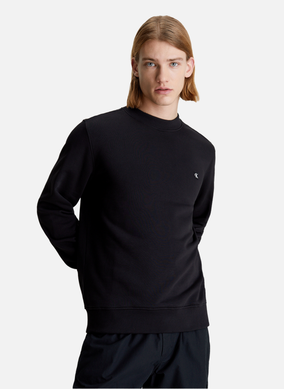 CALVIN KLEIN Plain sweatshirt Black