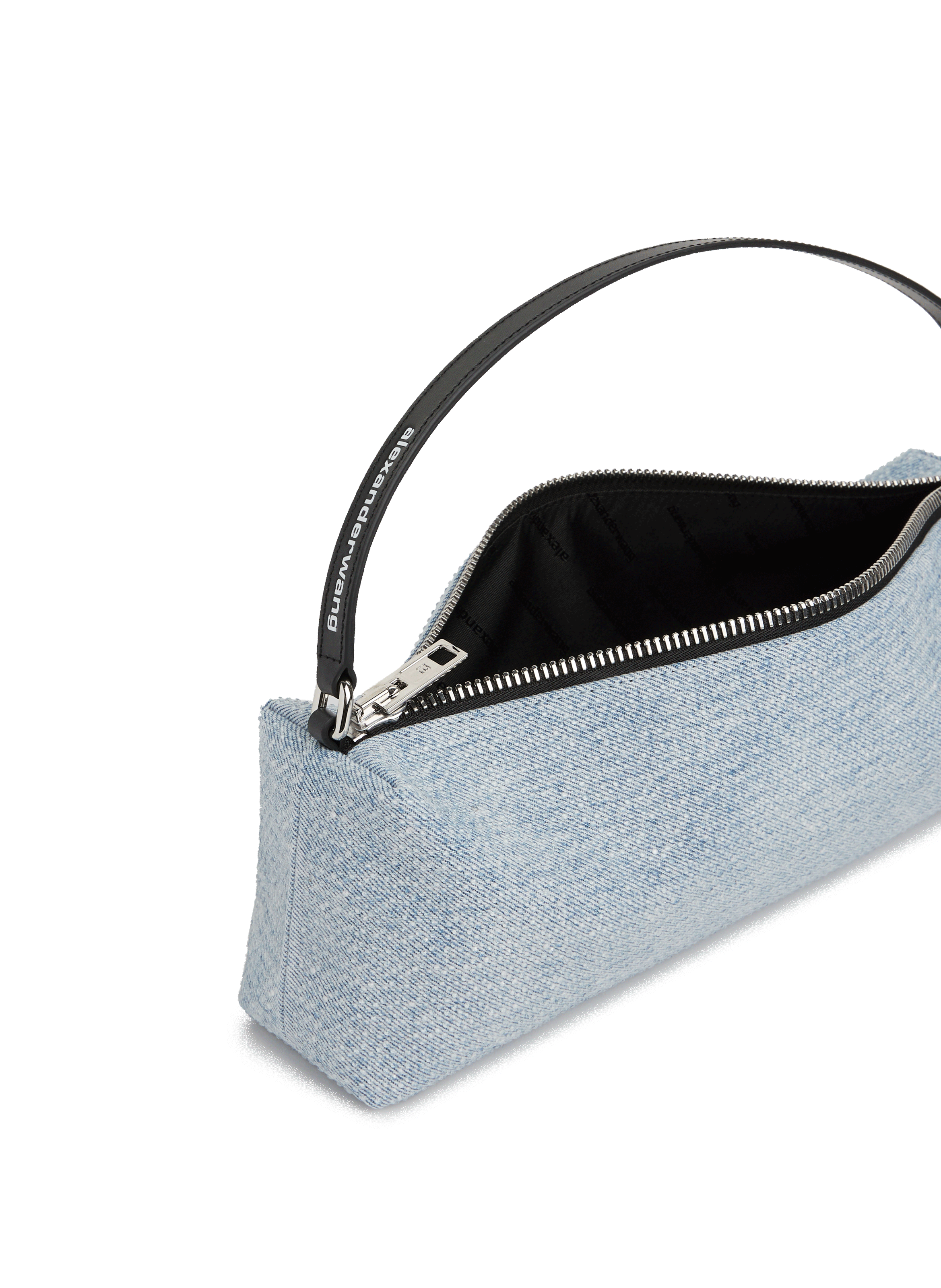 Sac à main à strass  ALEXANDER WANG Blanc