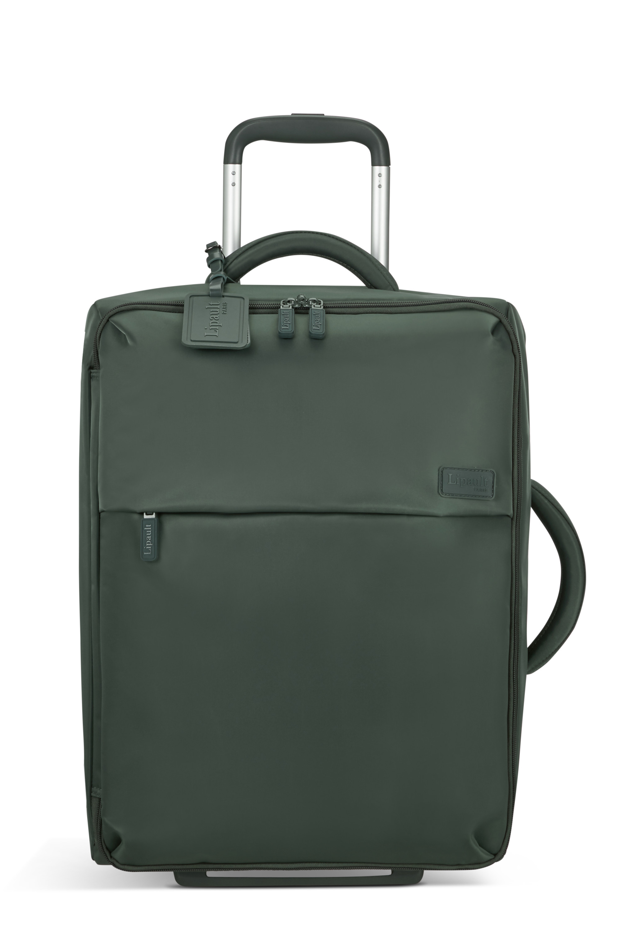 Foldable plume valise 2 roues taille s LIPAULT PARIS Kaki