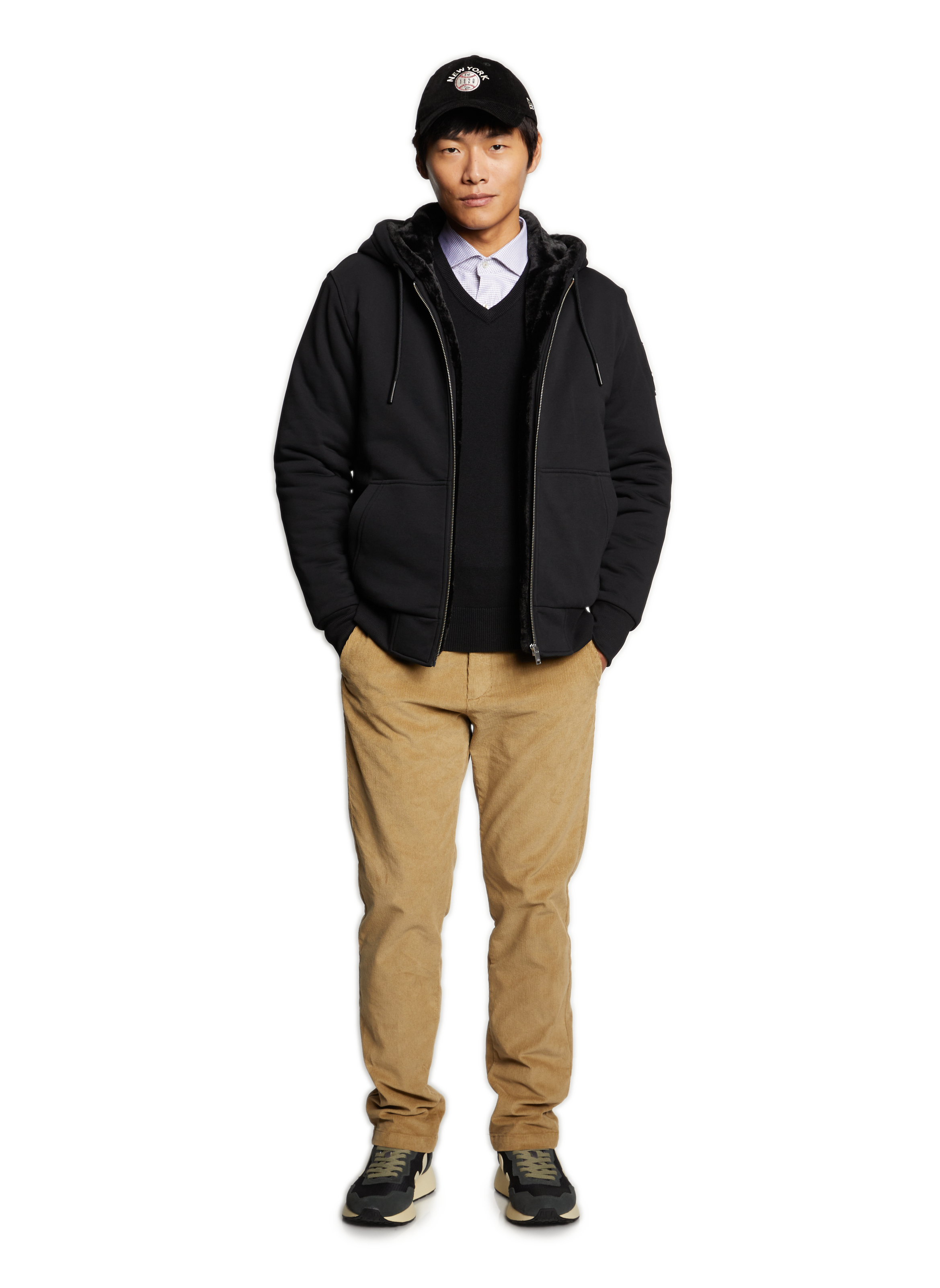 Zip-up hoodie MOOSE KNUCKLES Black