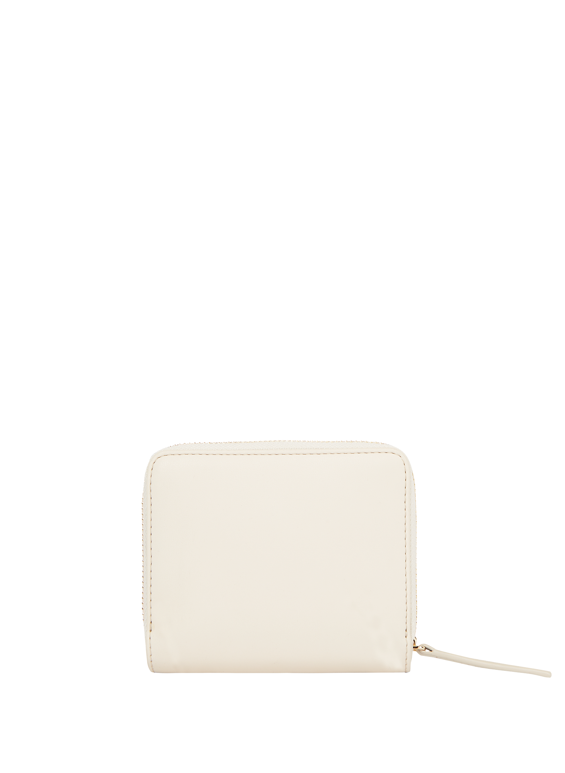 Petit portefeuille à monogramme TOMMY HILFIGER Beige