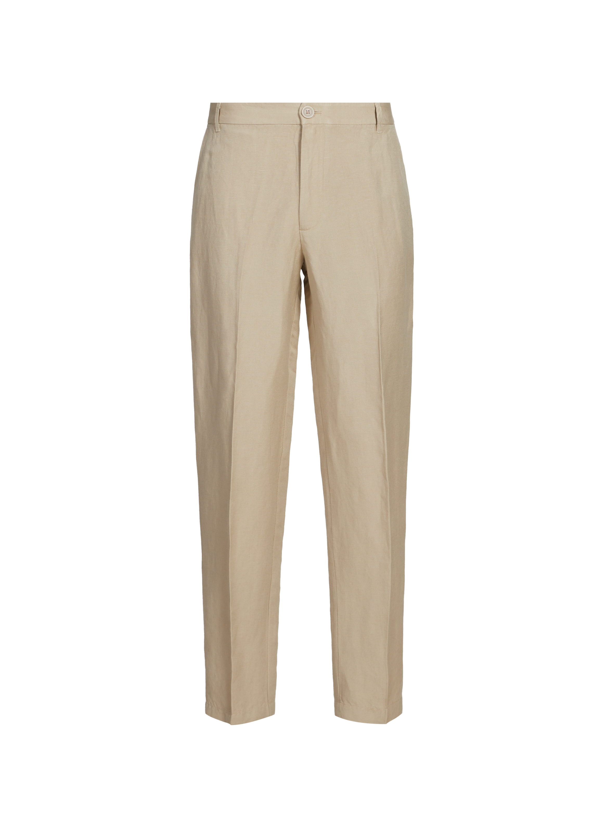 Pantalon en lin mélangé ARMANI EXCHANGE Beige