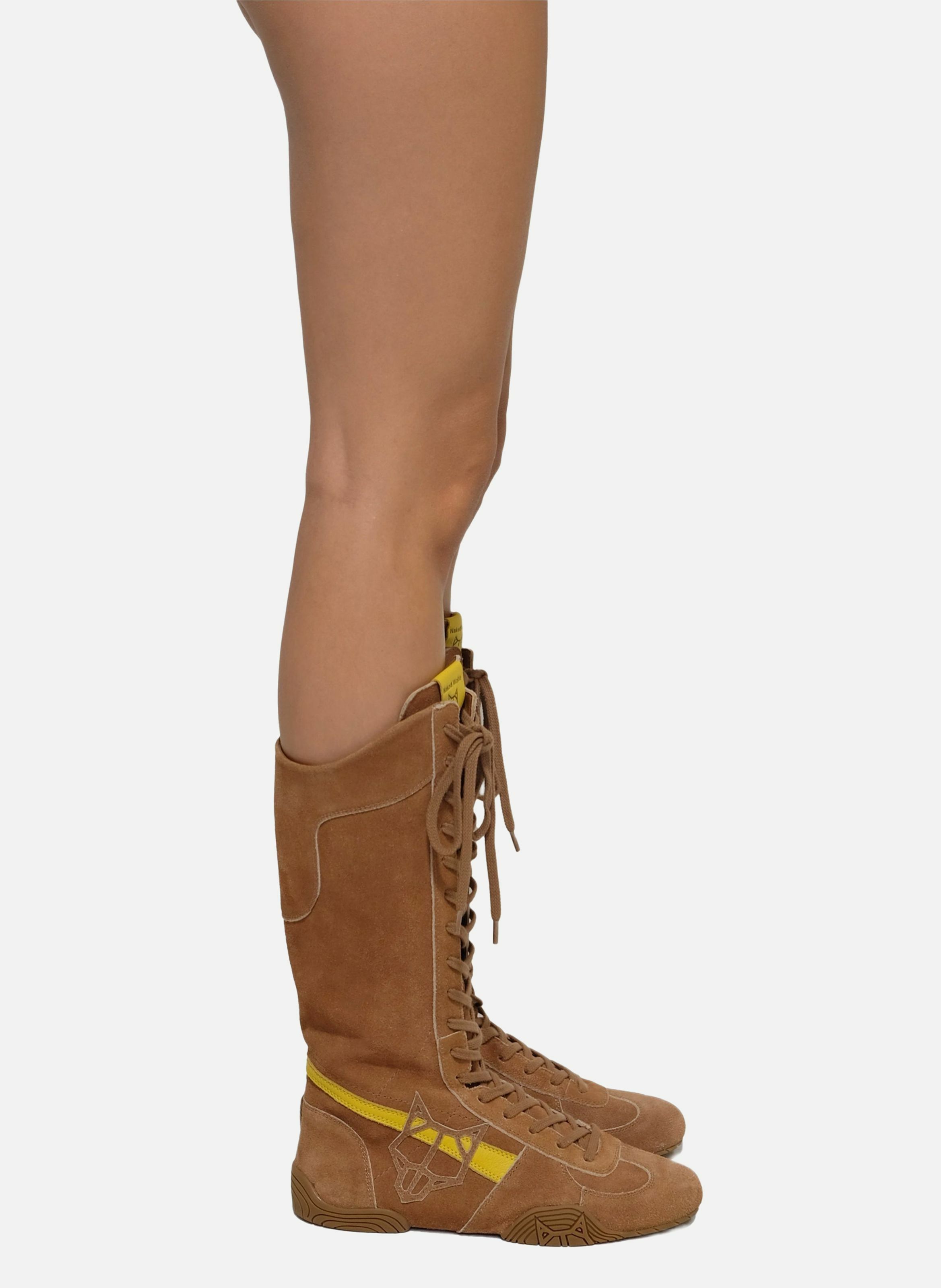 Bottes betsy NAKED WOLFE Marron