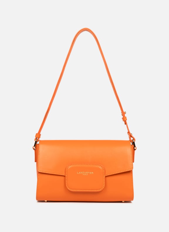 Sac trotteur - paris pad Orange by LANCASTER LANCASTER Sac trotteur - paris pad Orange