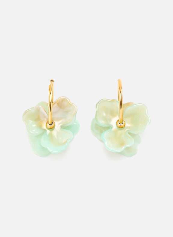 Boucles d'oreille pendantes Vert by AU PRINTEMPS PARIS AU PRINTEMPS PARIS Boucles d'oreille pendantes Vert