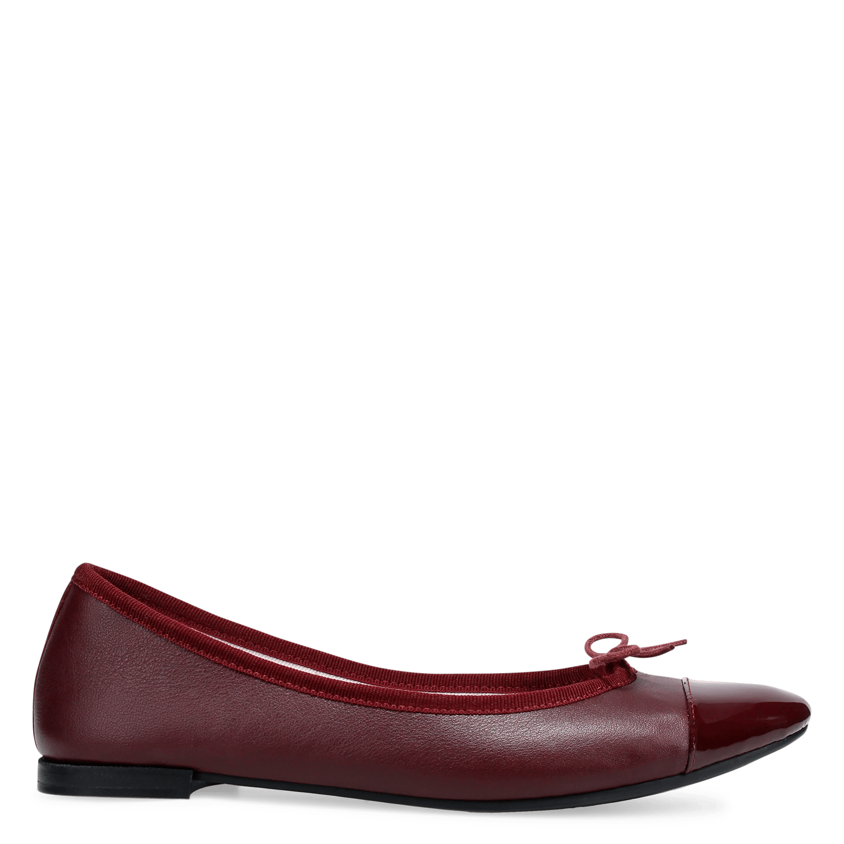 Ballerines en cuir flora REPETTO Rouge