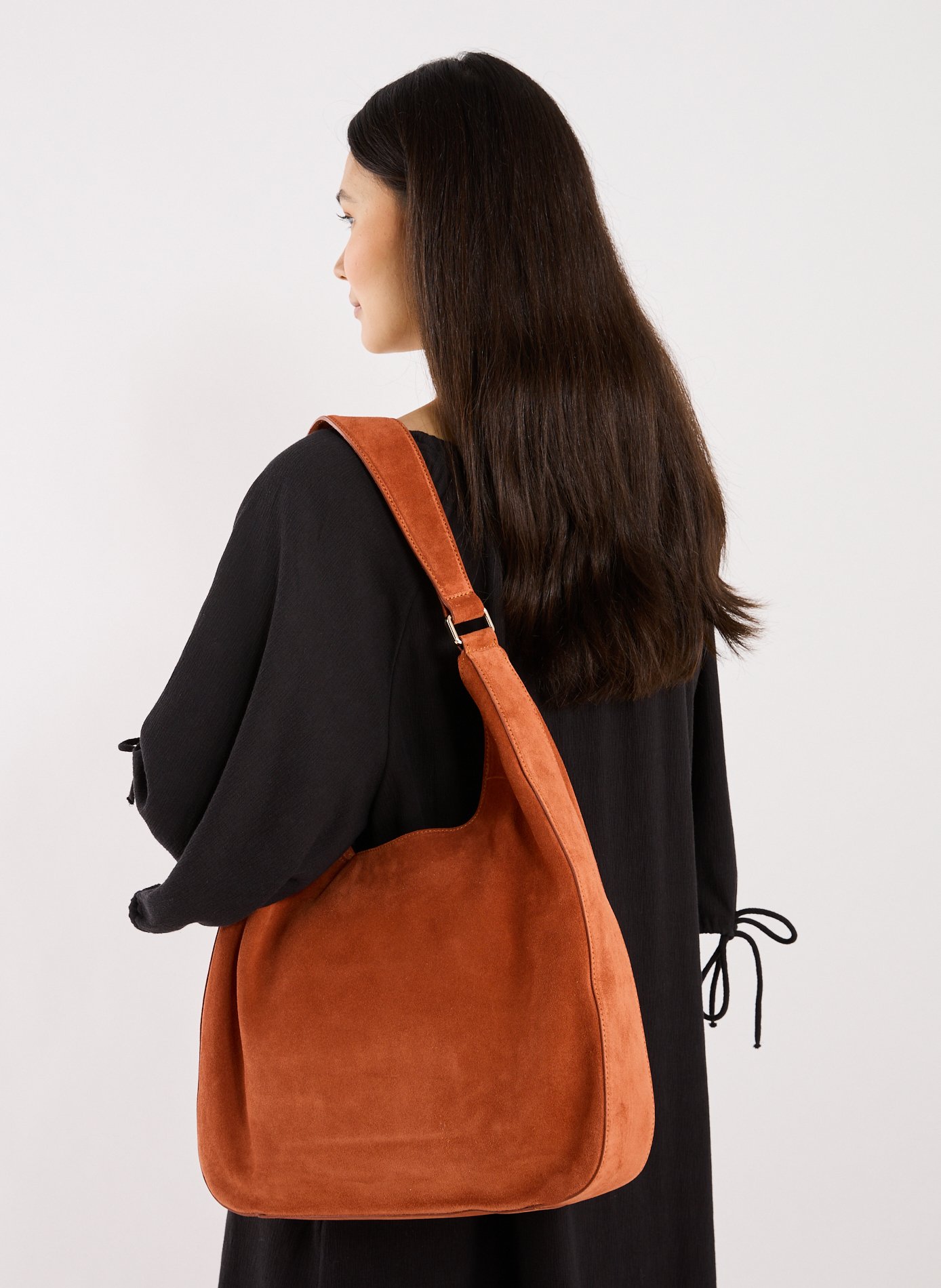 Sac à main Gustin en cuir SAISON 1865 Orange