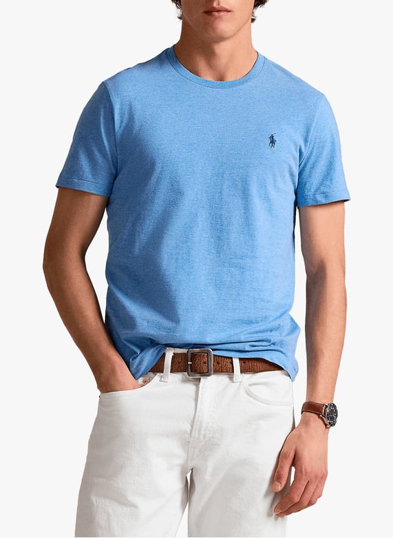 Classic Cotton T-Shirt | Blue by POLO RALPH LAUREN Classic Cotton T-Shirt Blue