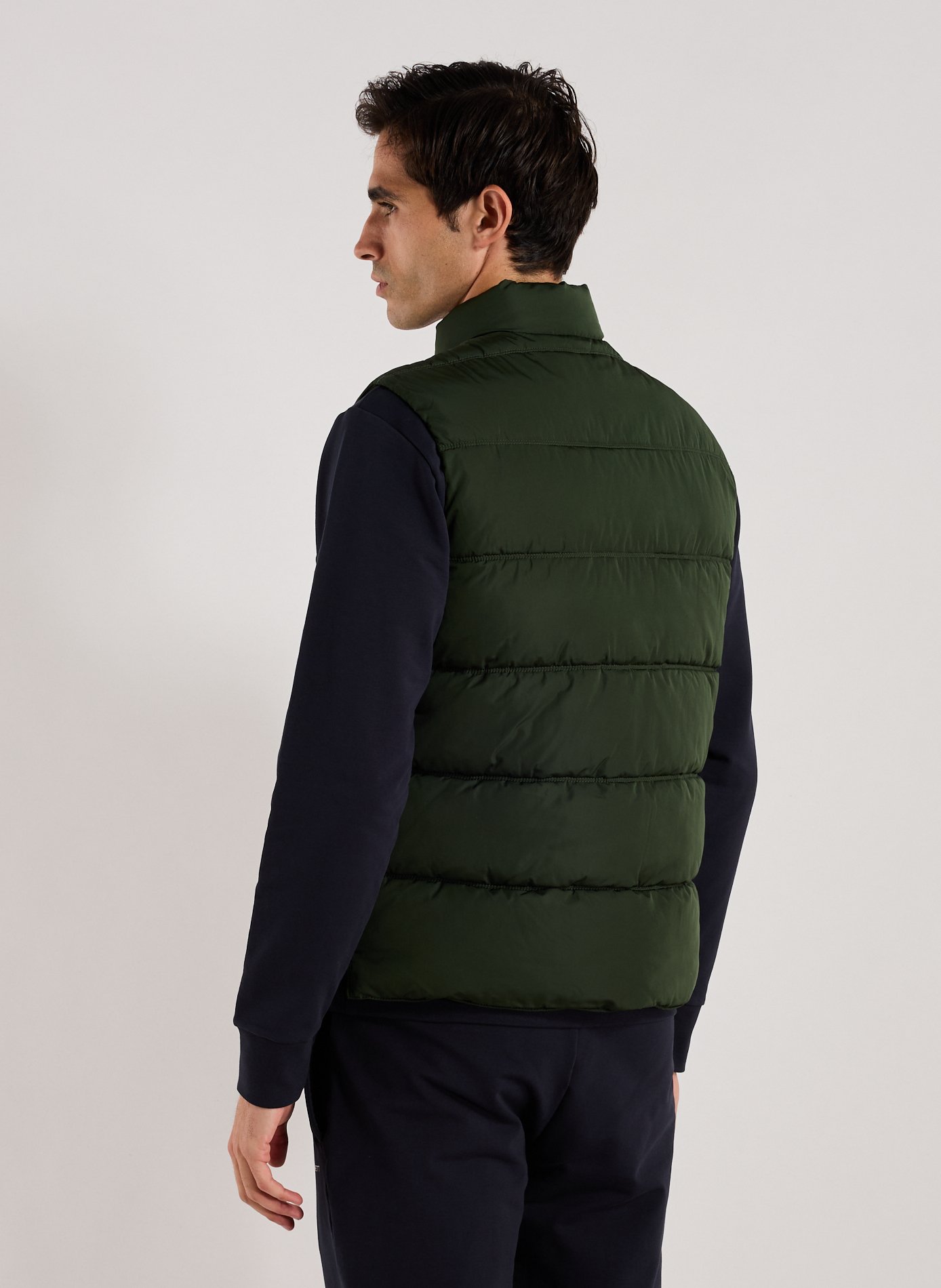 Padded gilet HACKETT Green