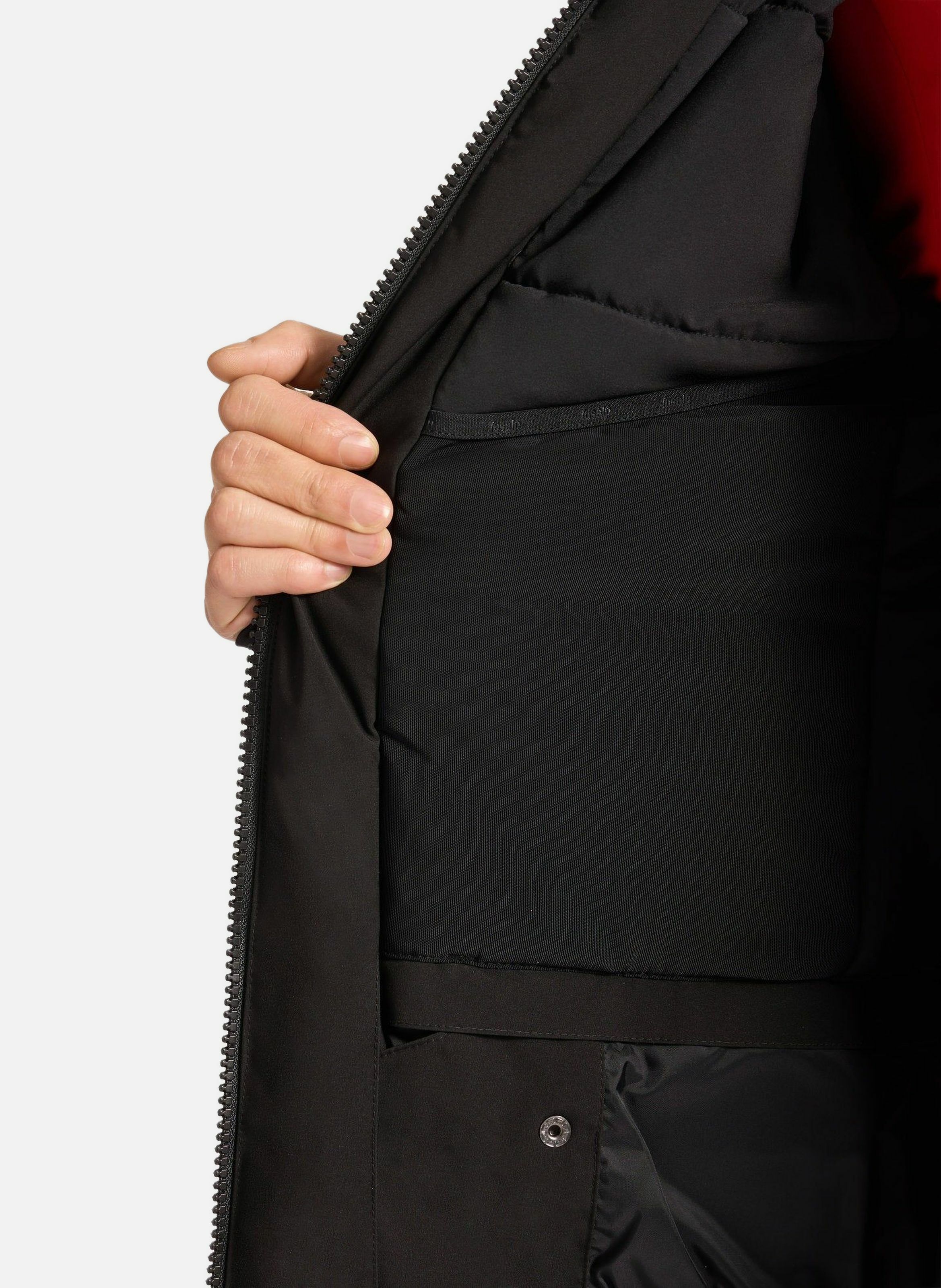 Veste de ski power col montant coupe regular FUSALP Noir