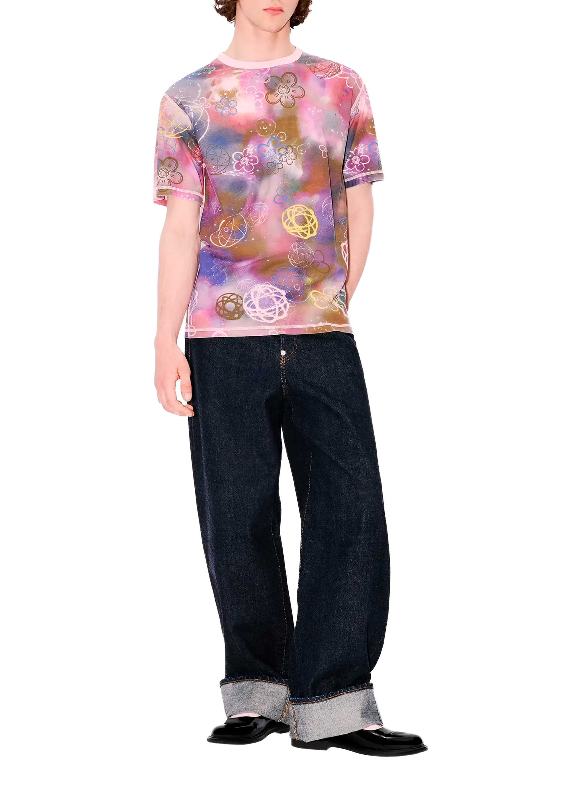 Printed T-shirt KENZO Pink