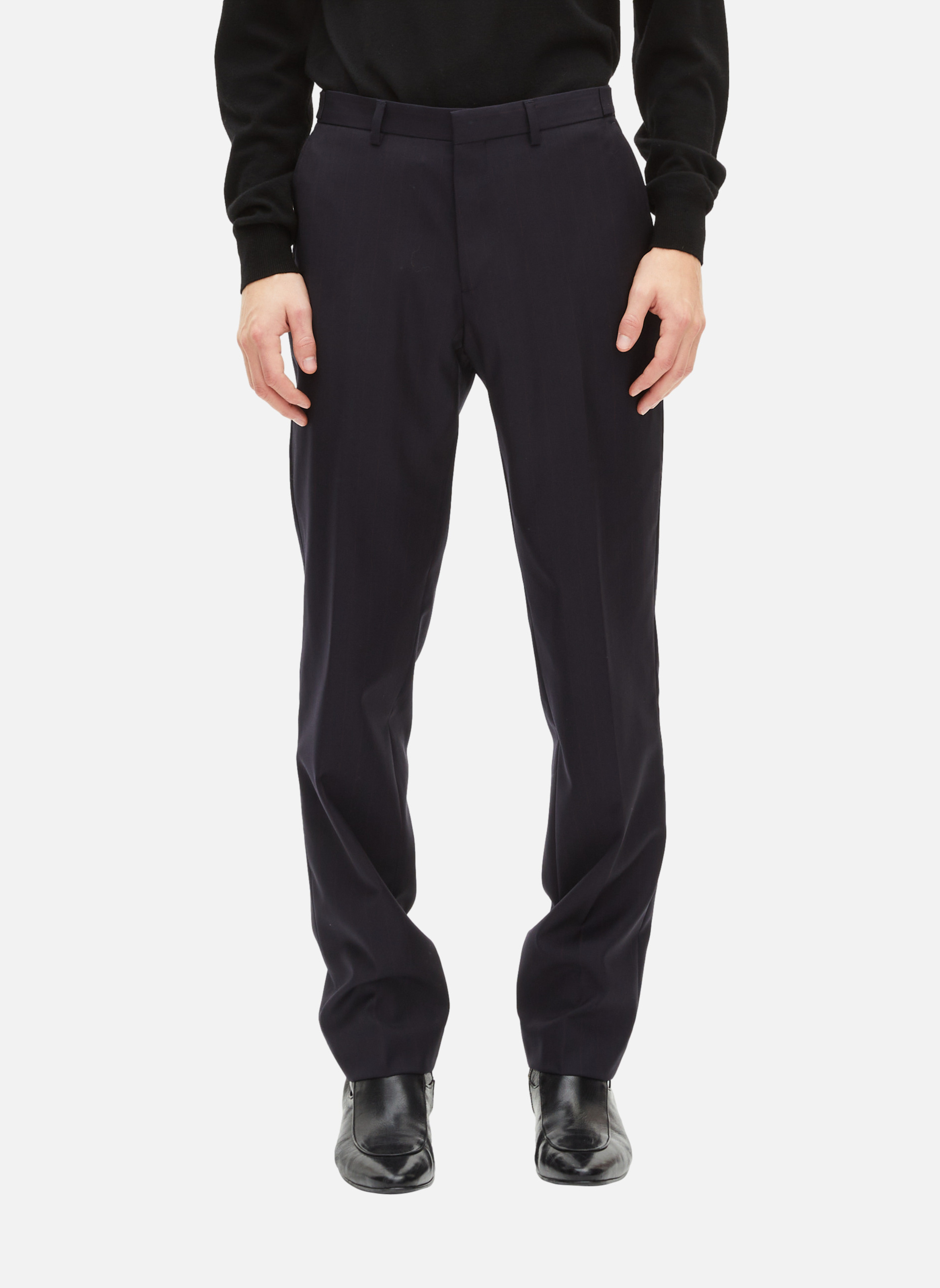 Pantalon de costume à rayures THE KOOPLES Bleu