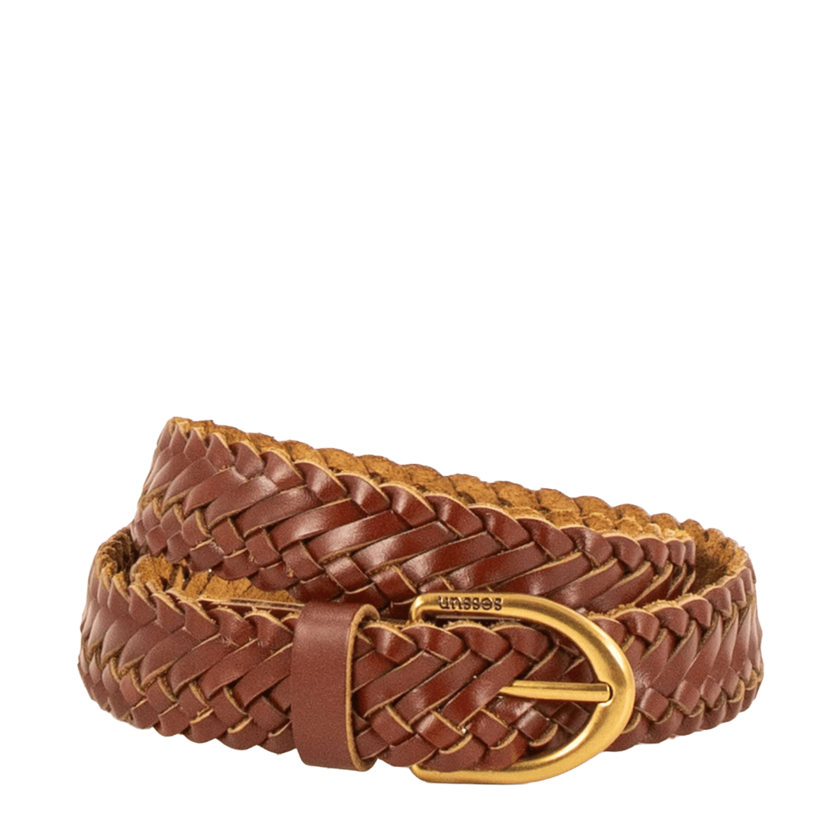 Ceinture en cuir bonito SESSUN Marron