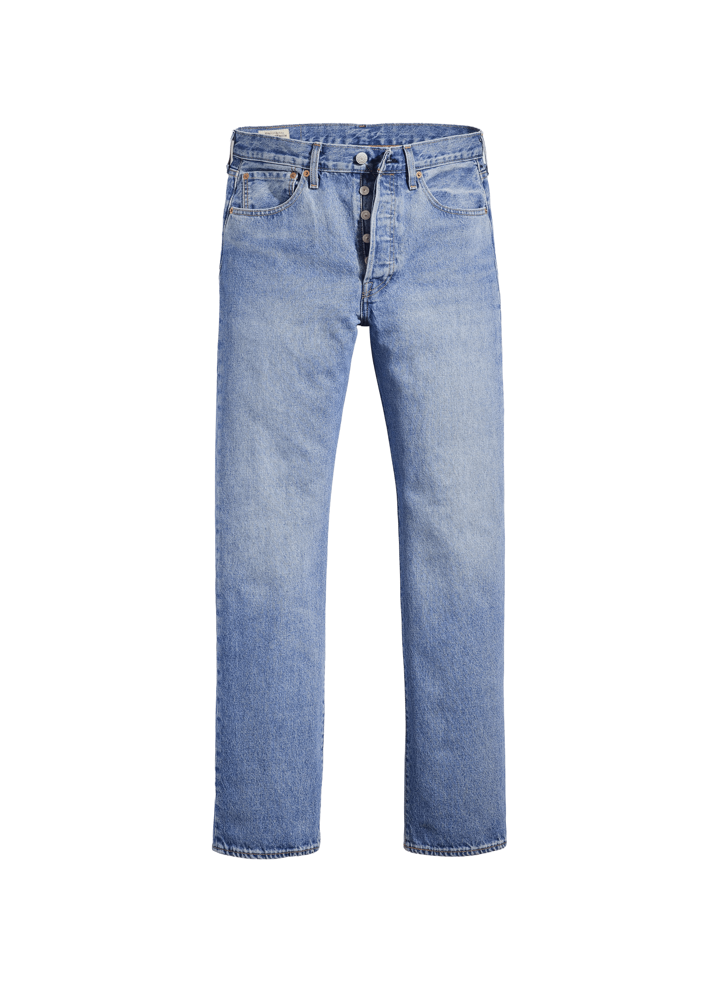 501 straight leg jeans in cotton LEVI'S Blue