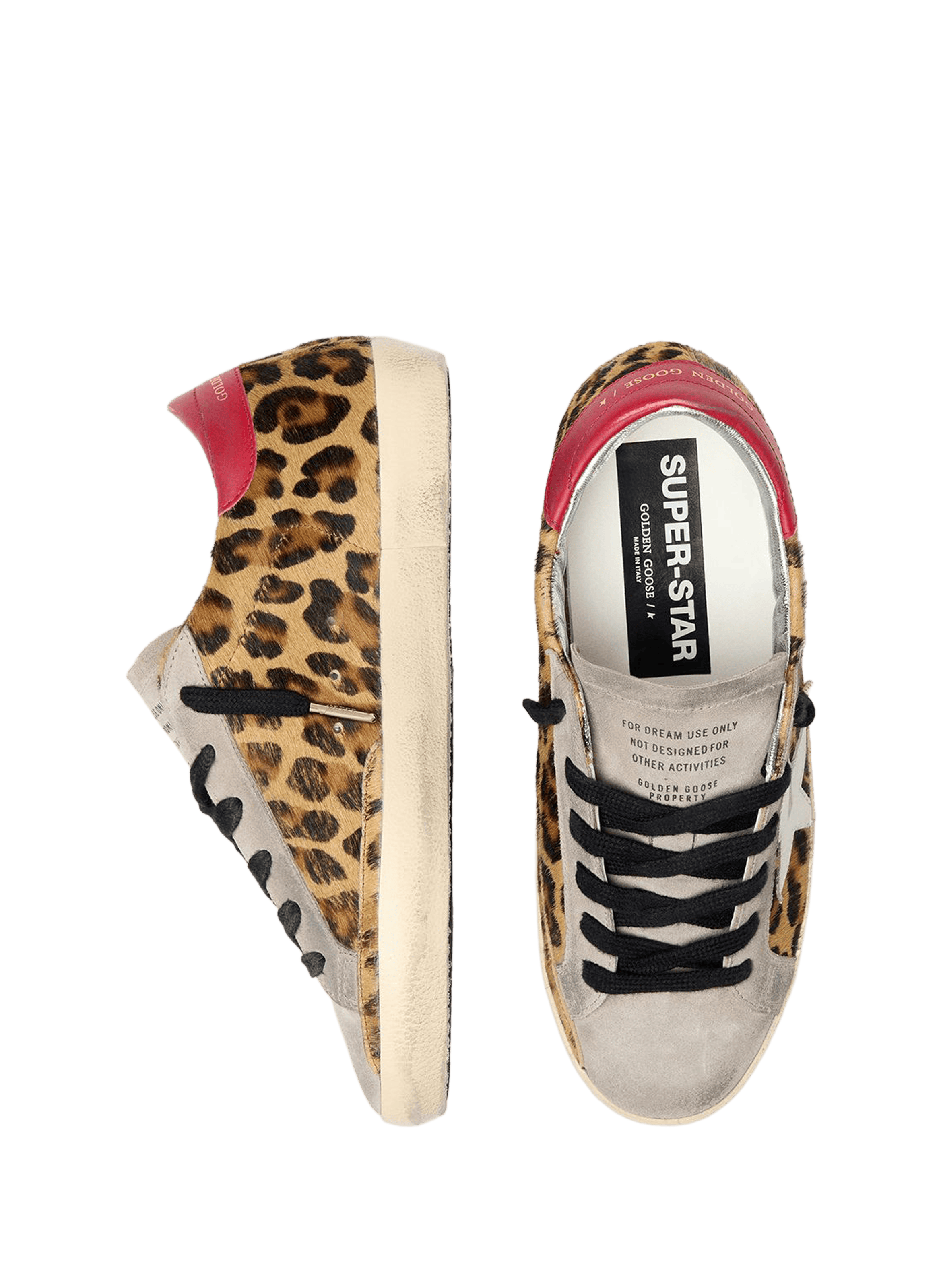 Super-star leather sneakers GOLDEN GOOSE Multicolour