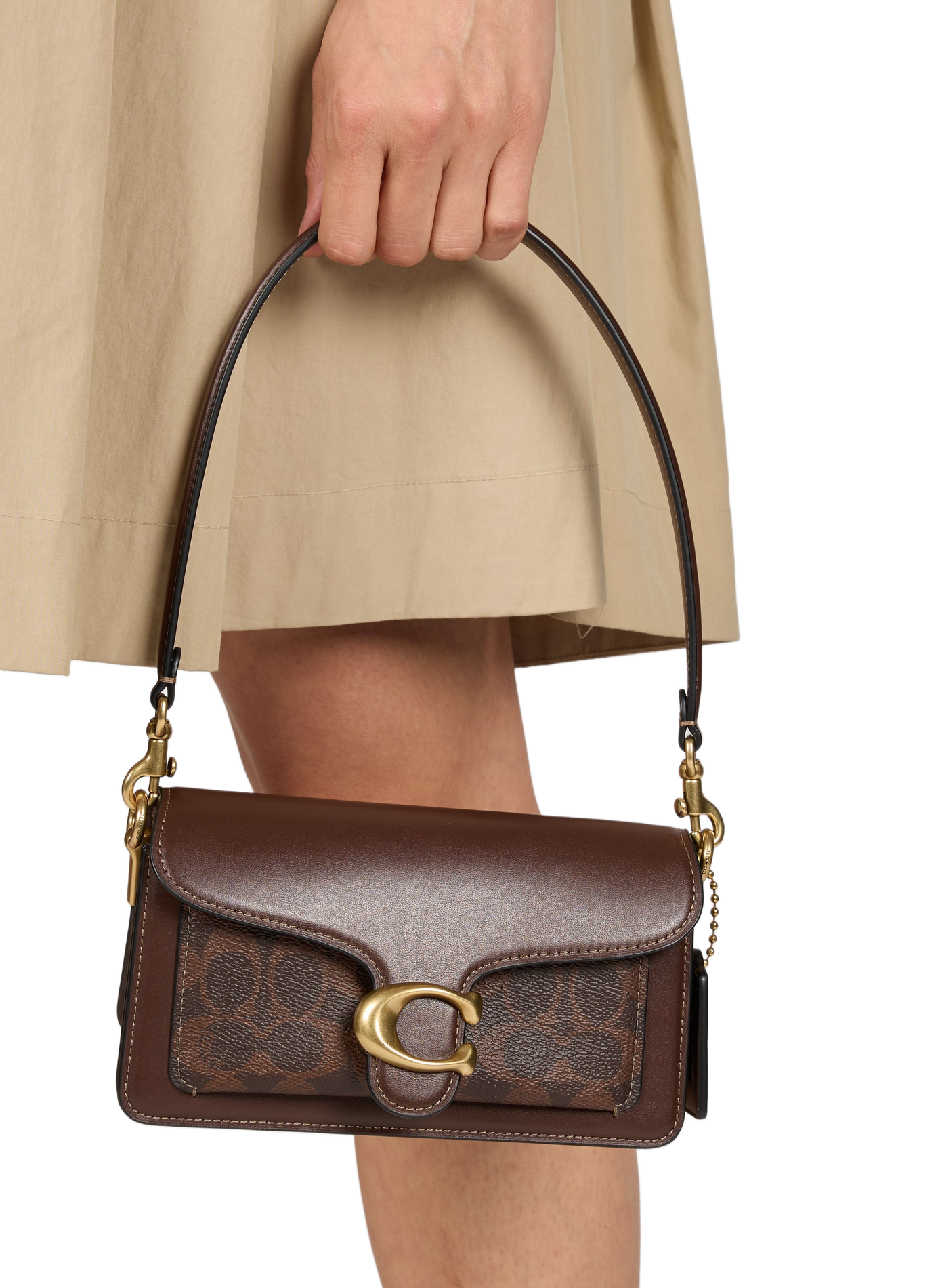 Signature Tabby Shoulder Bag COACH Brown