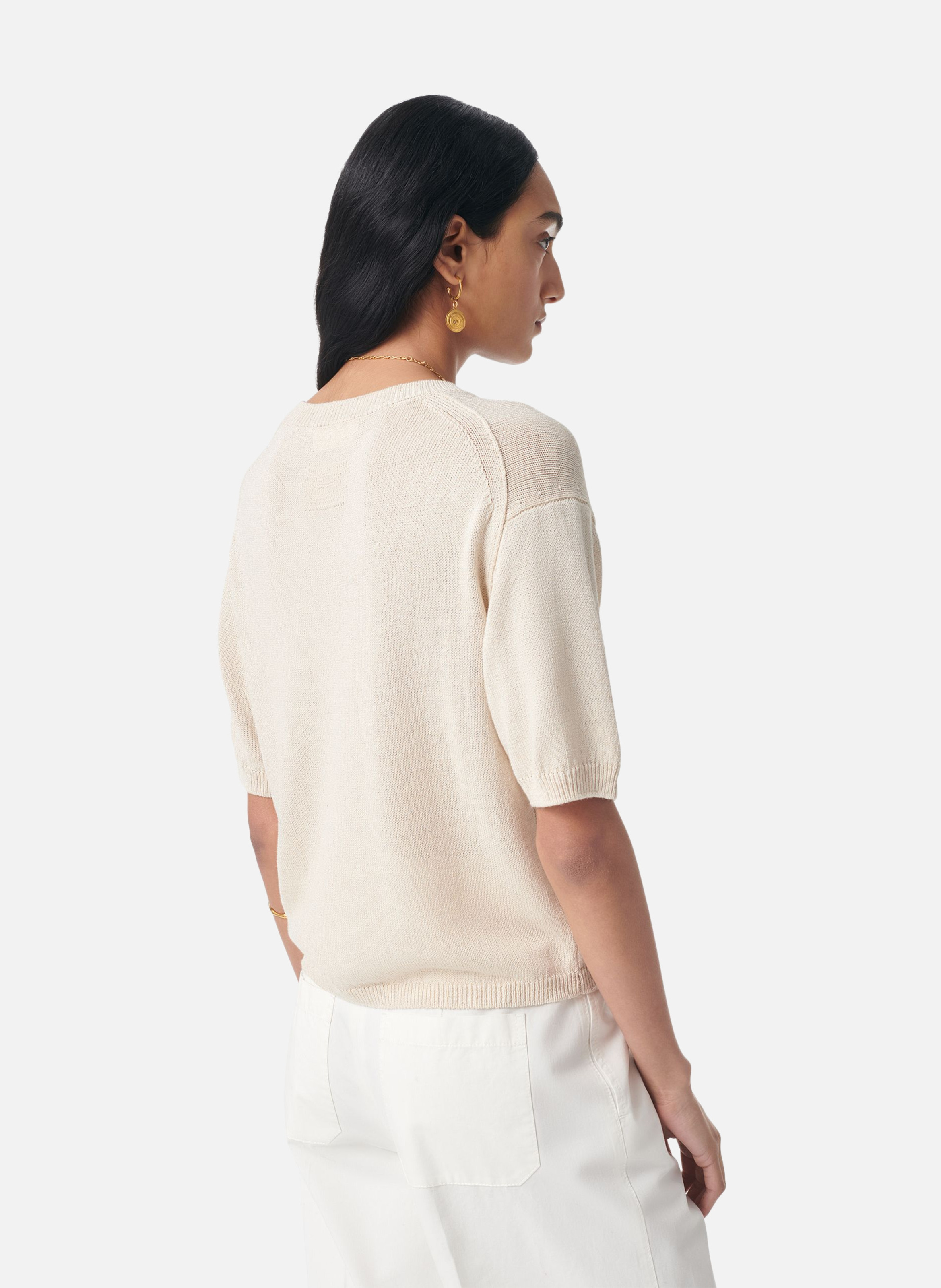 Pull gabria VANESSA BRUNO Blanc