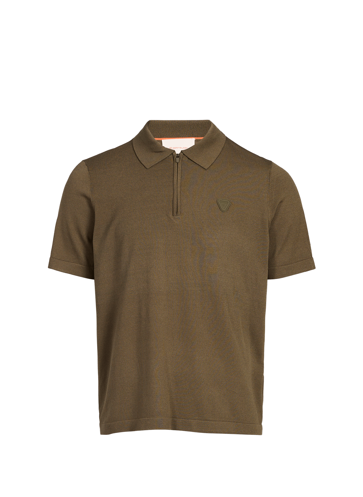 Jude short-sleeve polo GERTRUDE ET GASTON Khaki