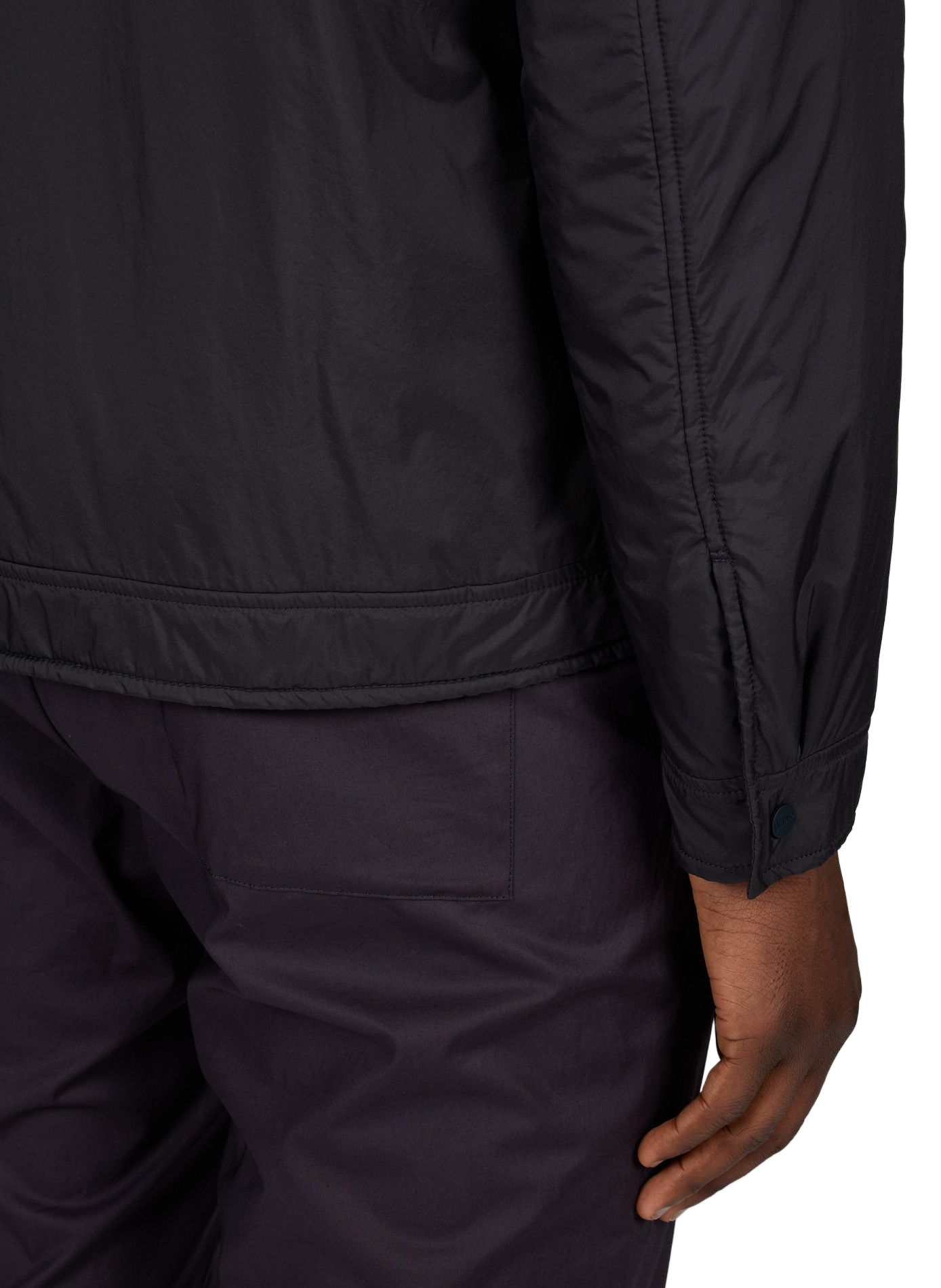 Surchemise boutonnée à col classique HERNO Bleu