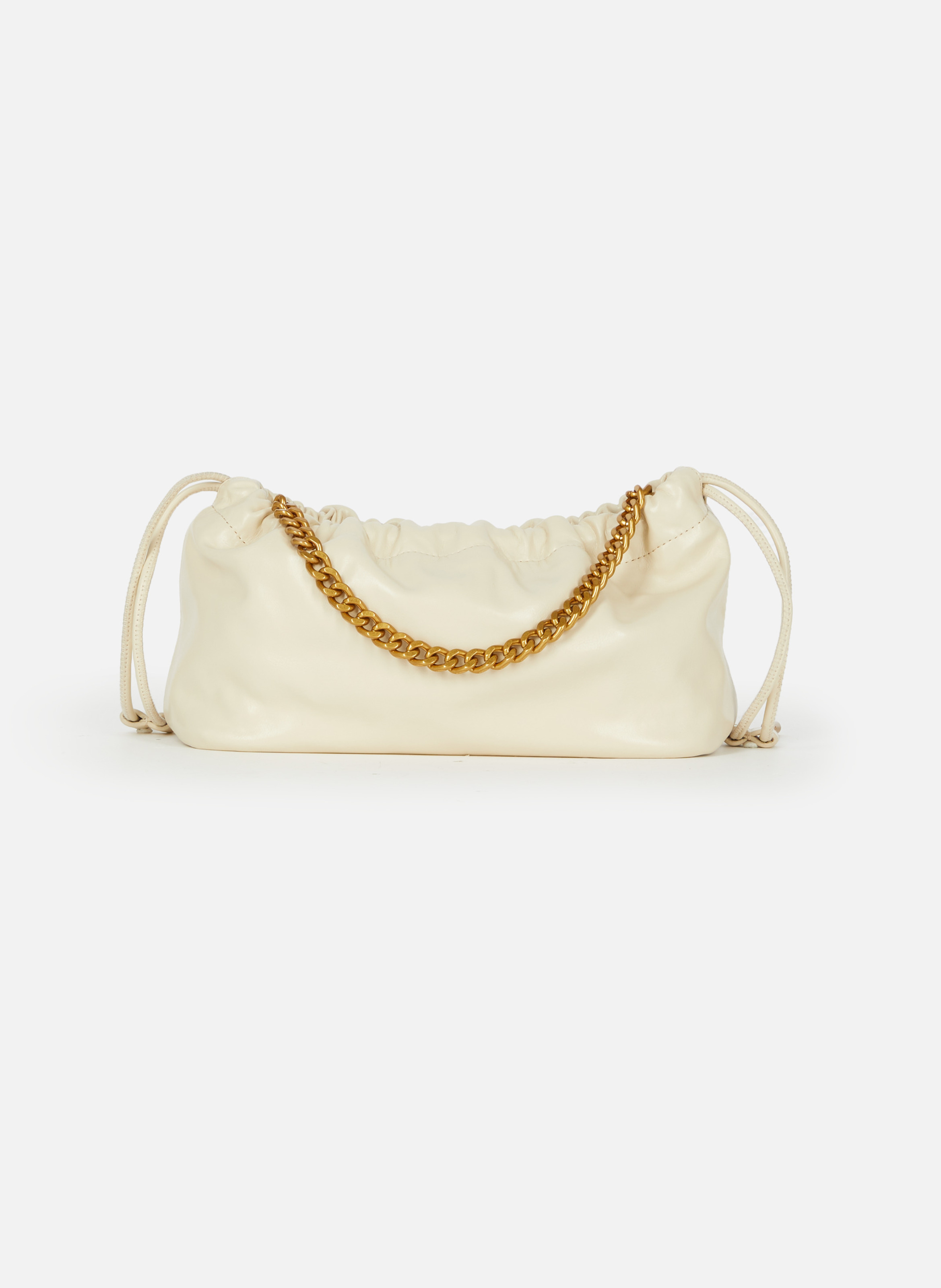 Sac taylor en cuir recyclé Beige