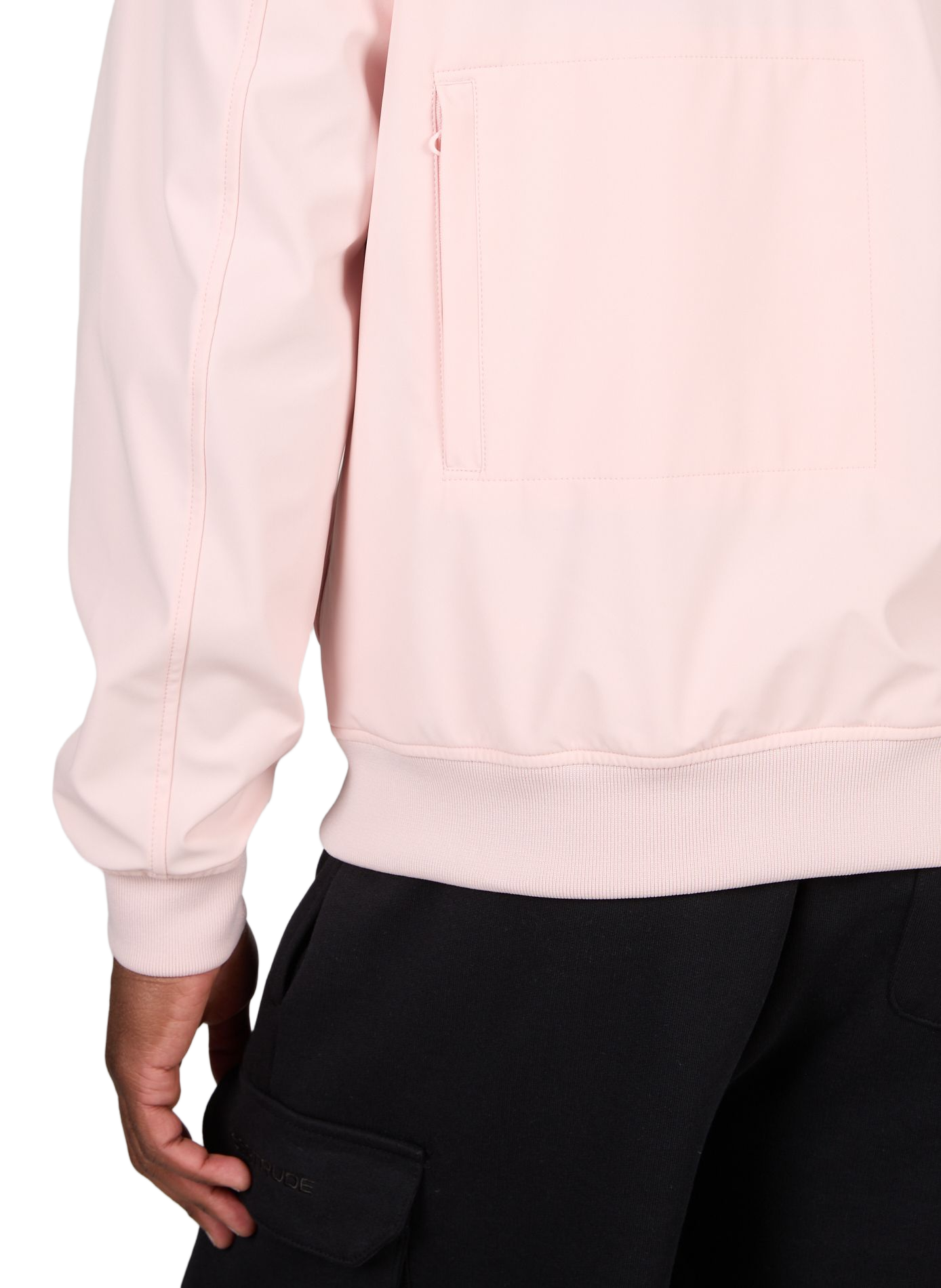 Ronaldo technical hooded jacket GERTRUDE ET GASTON Pink