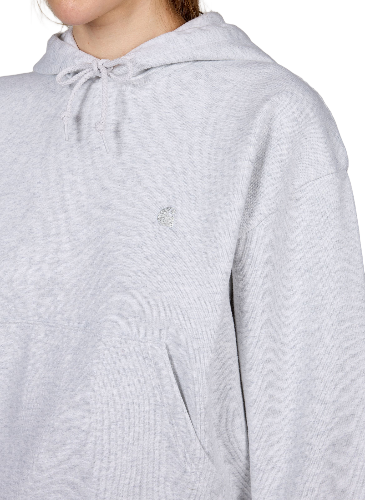 Sweat Casey à logo brodé en coton CARHARTT WIP Gris