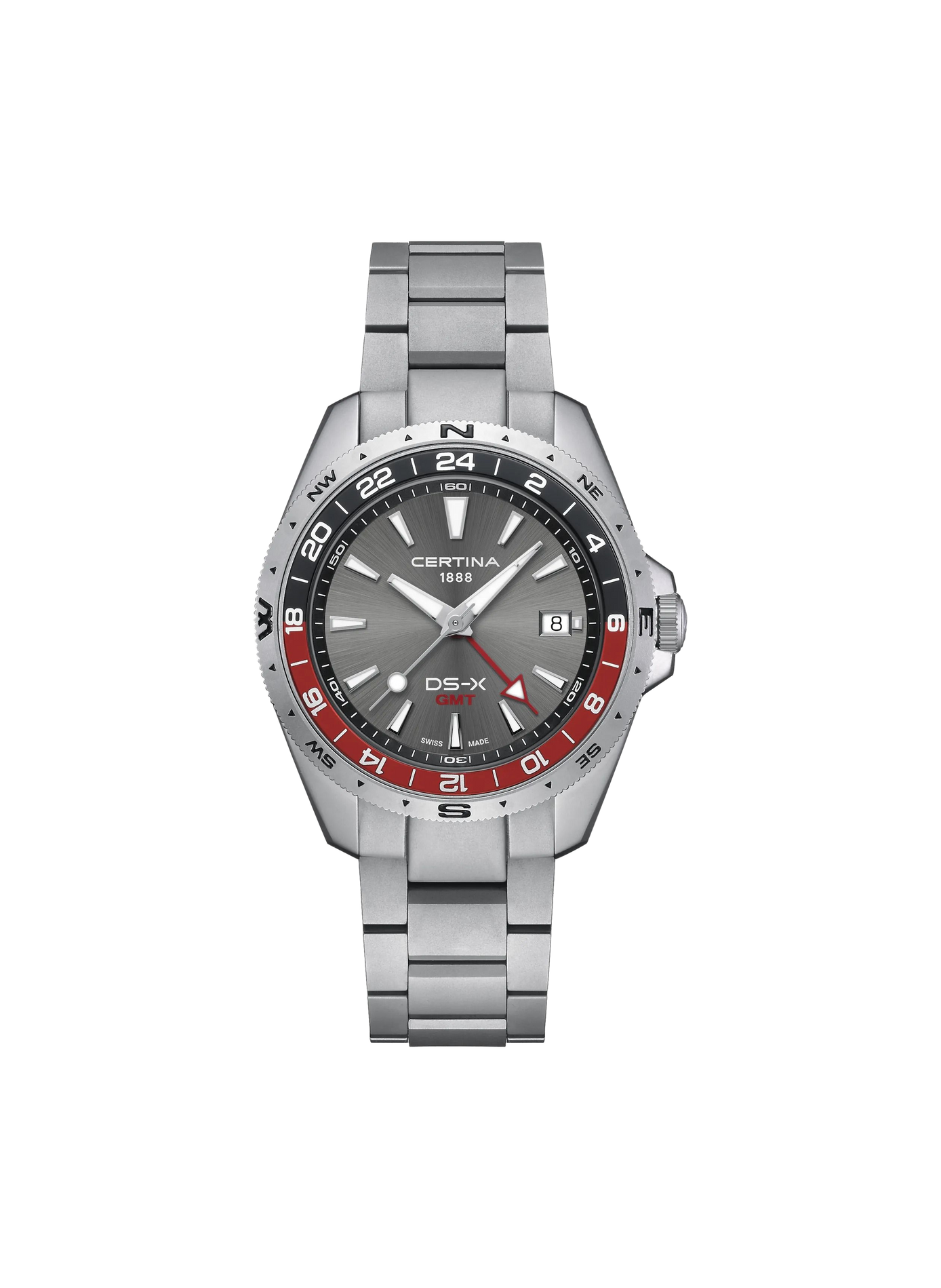 Montre automatique DS-X en acier inoxydable CERTINA Gris