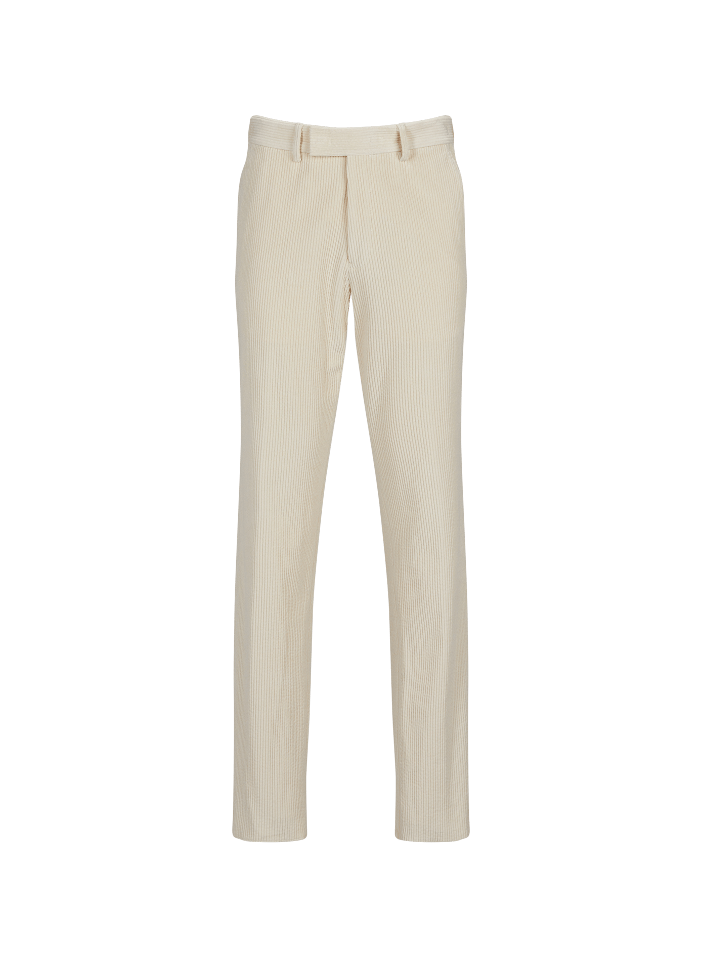 Cotton corduroy trousers EMPORIO ARMANI Beige