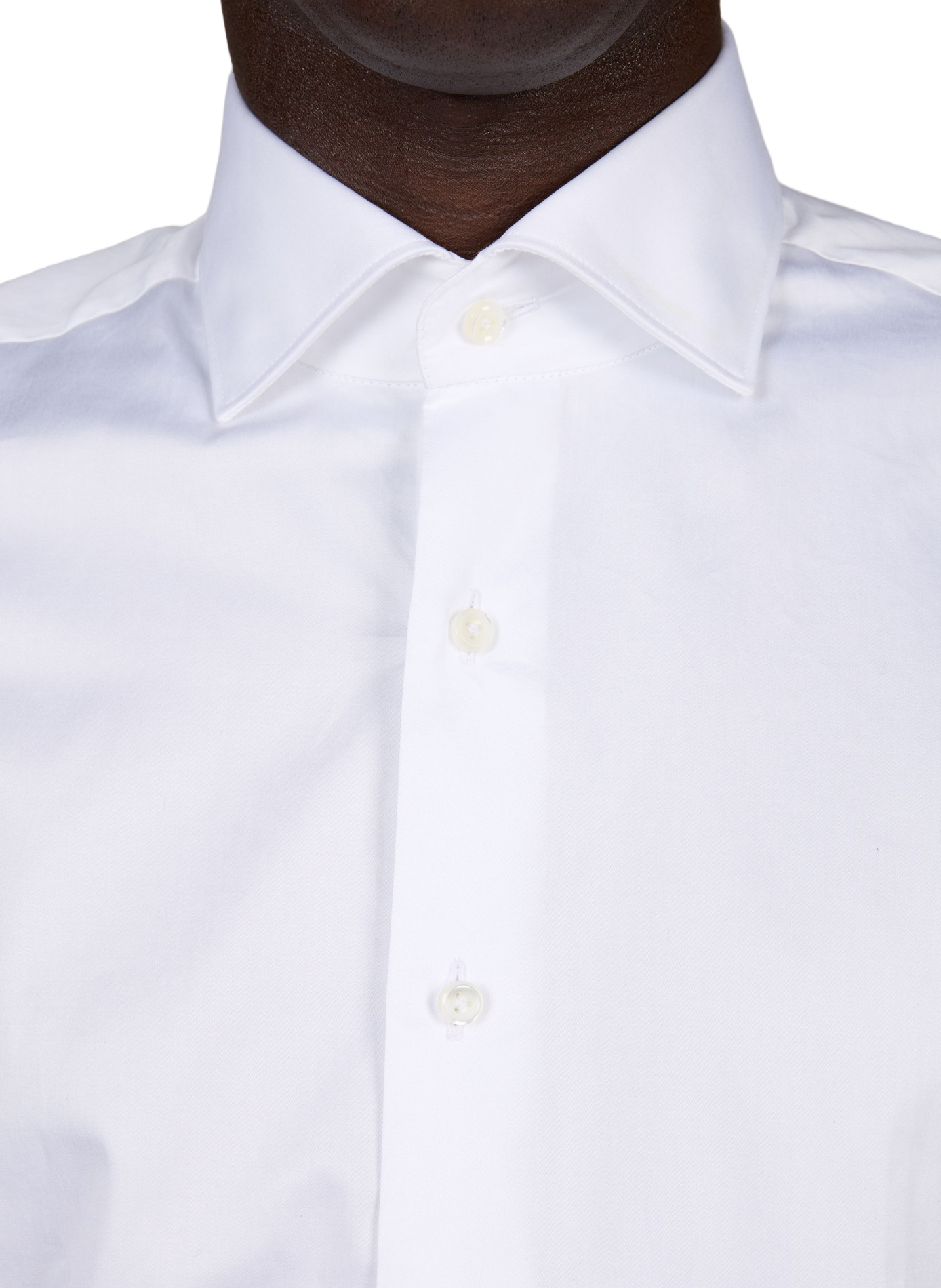 Slim-fit cotton shirt VAN LAACK White