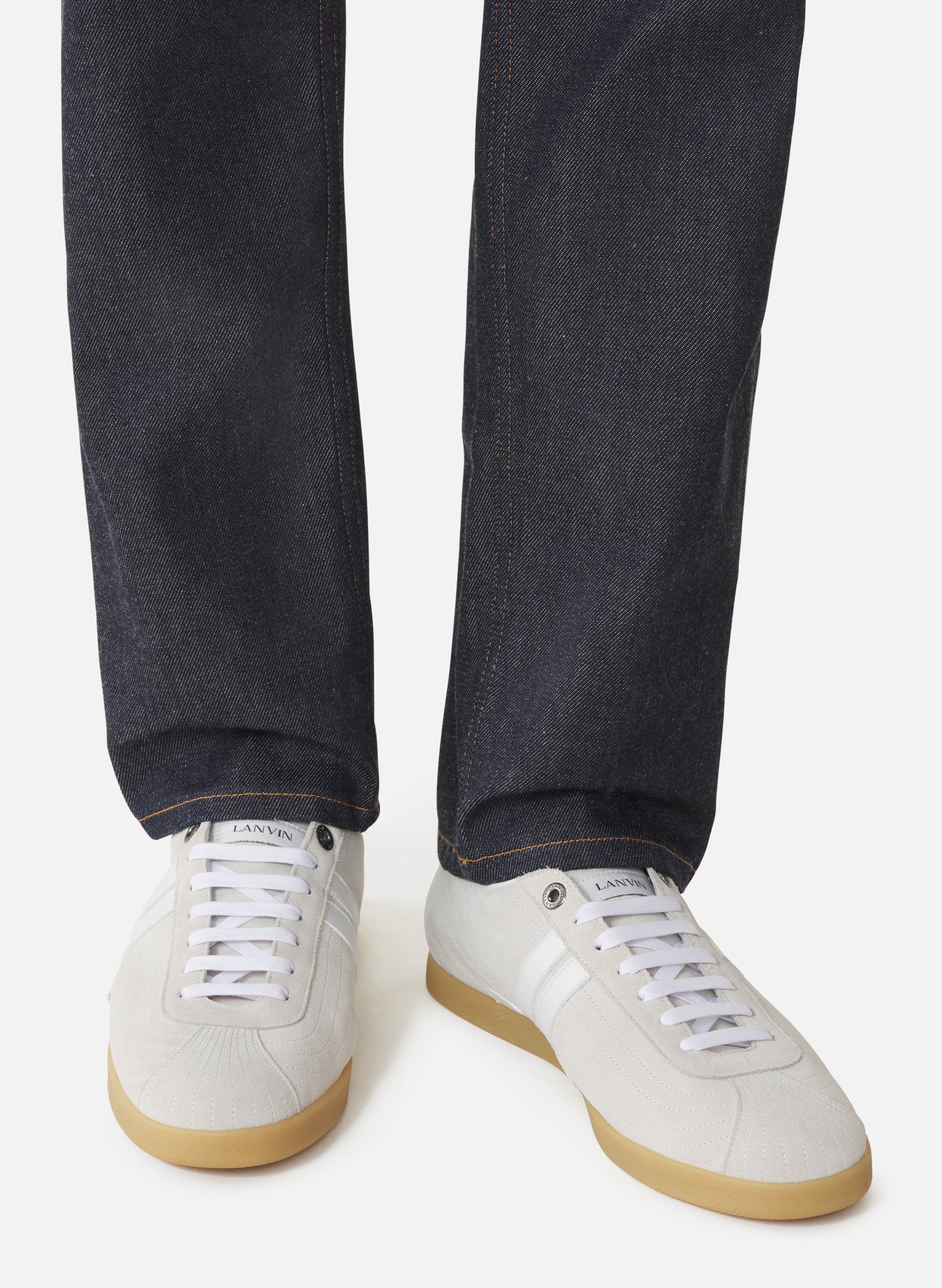 Sneakers glen 2.0 en cuir LANVIN Blanc