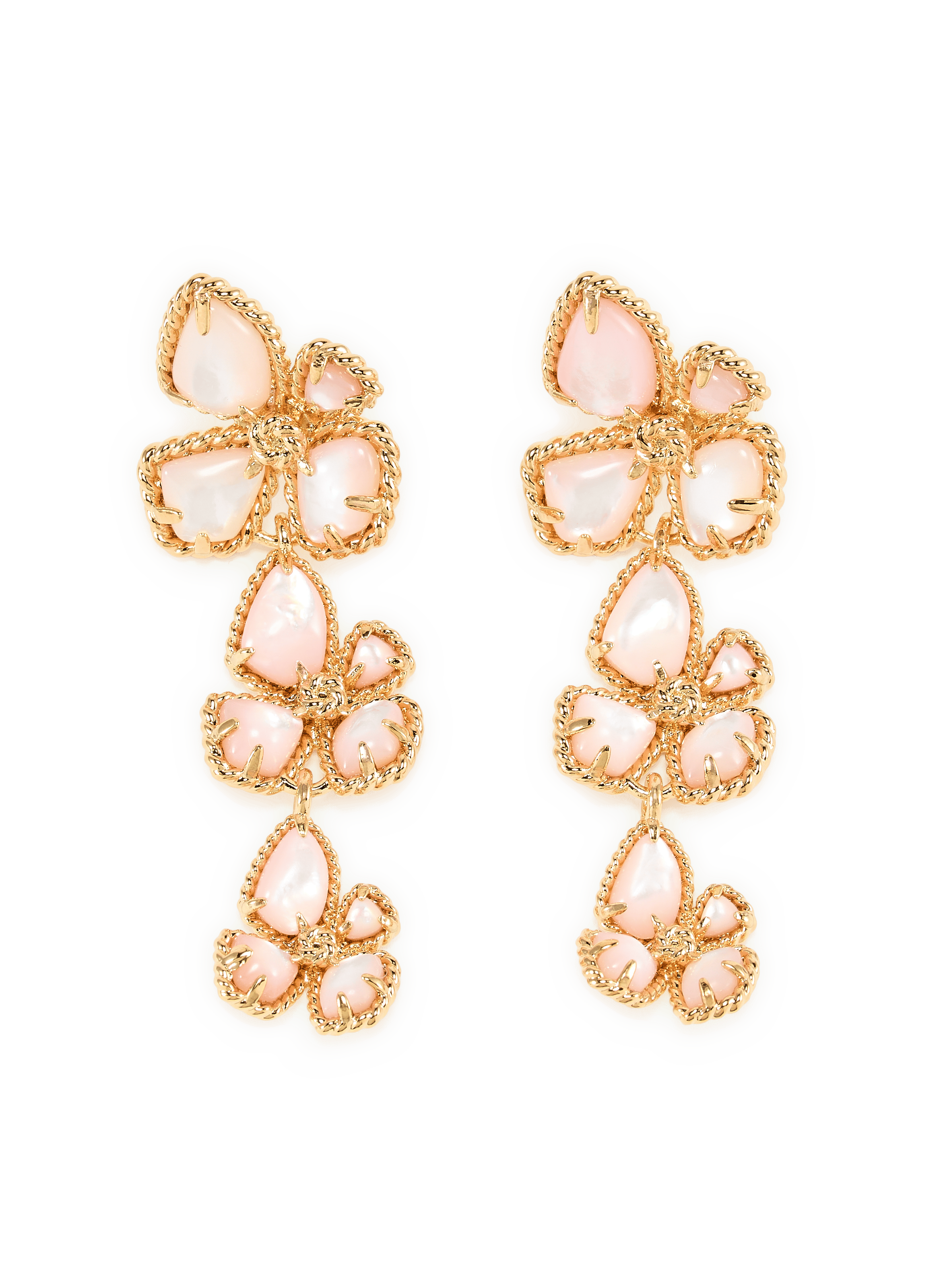 Boucles d’oreilles pendantes Bloom ZIMMERMANN Doré