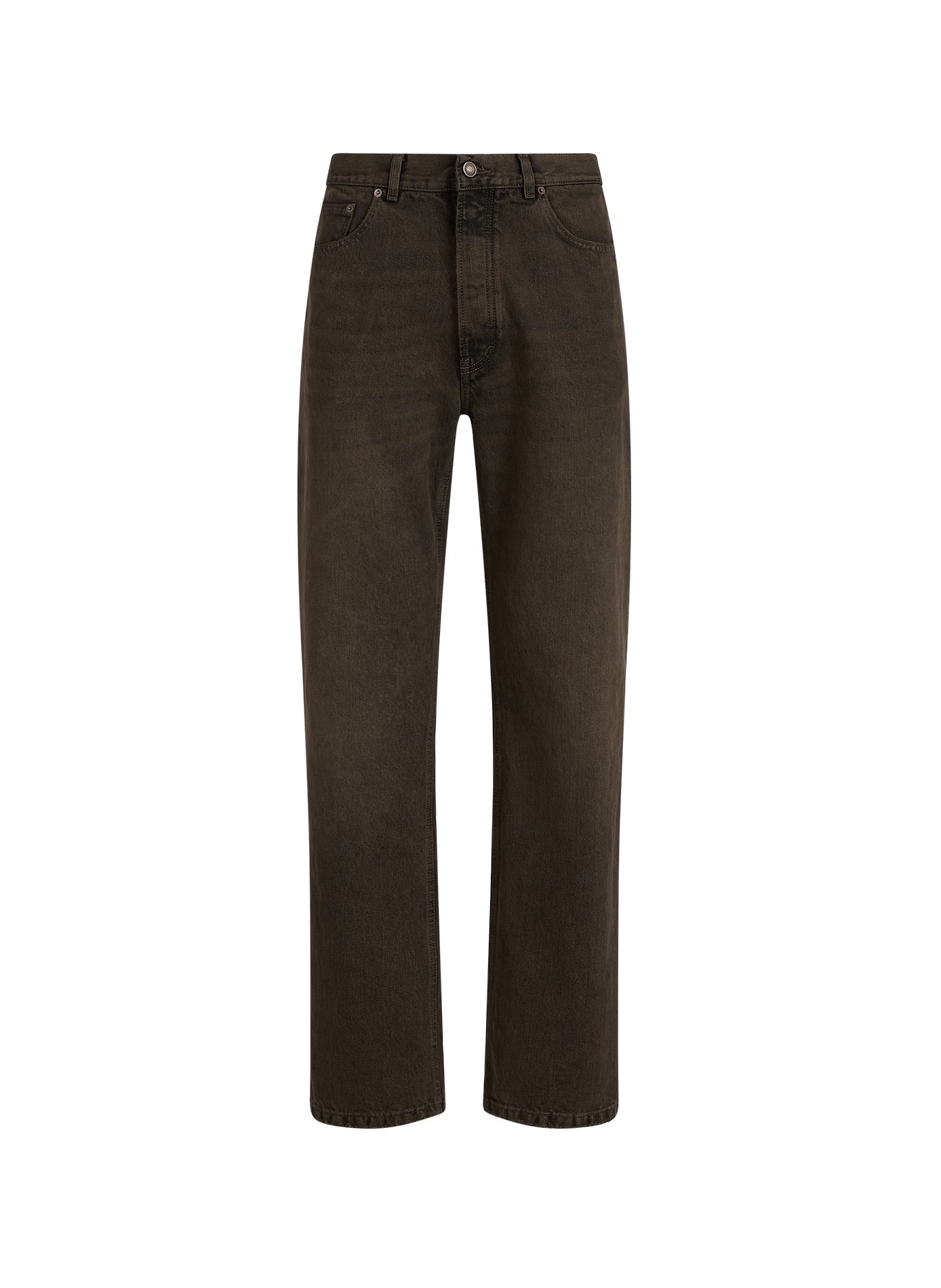 Jean droit décontracté en coton JEANERICA DENIM Bleu